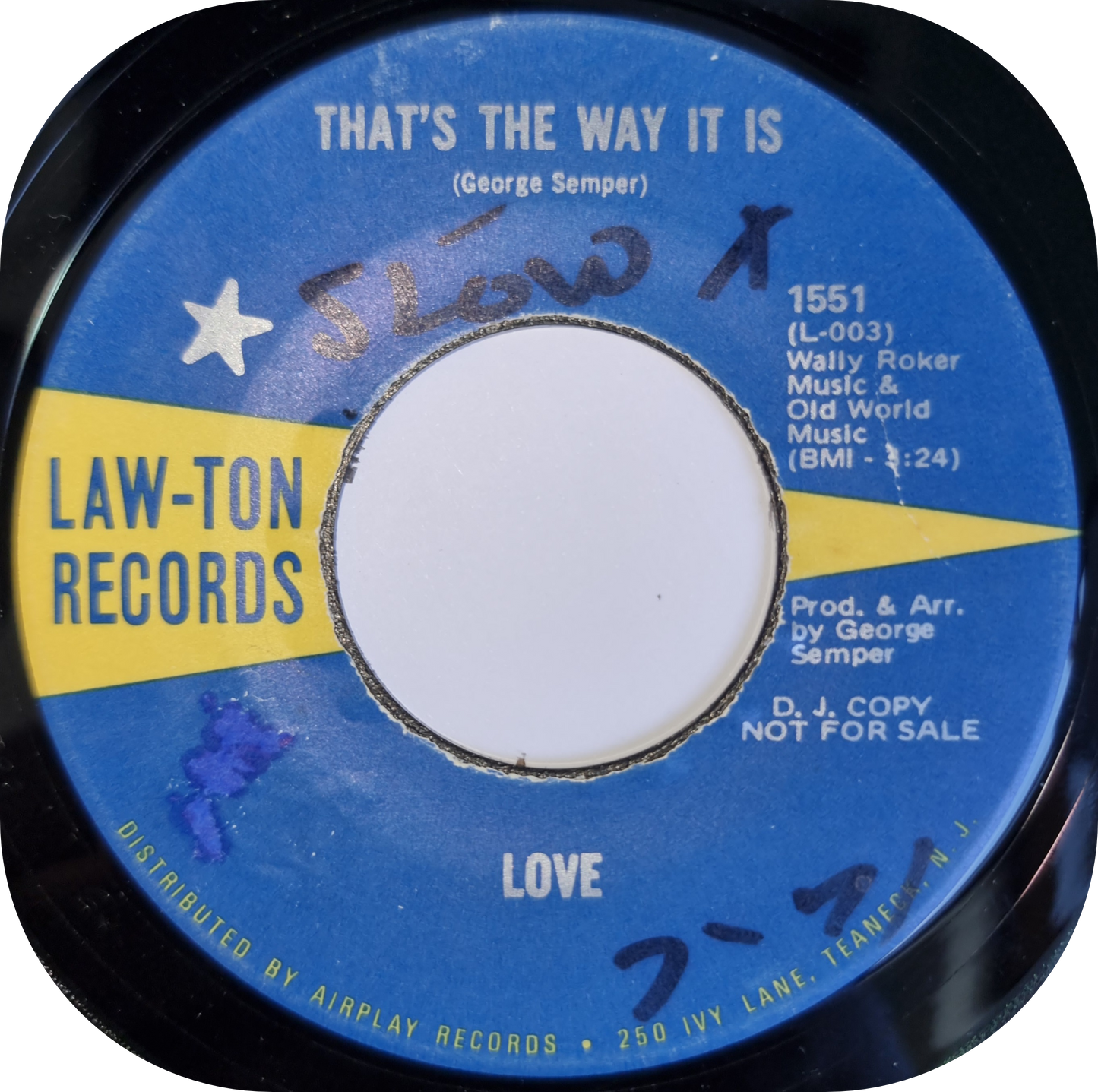 Love - That's The Way It Is - Law-Ton DEMO