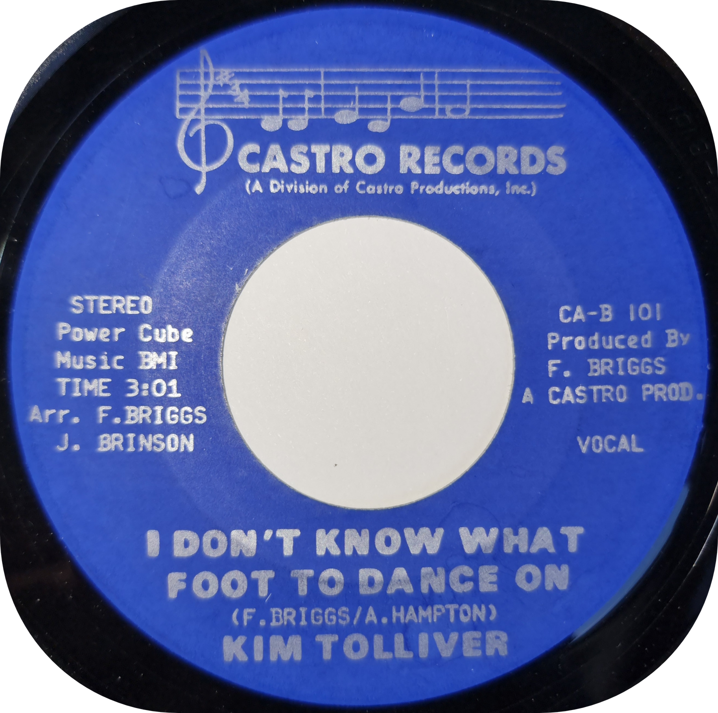 Kim Tolliver - I Don't Know What Foot To Dance On - Castro