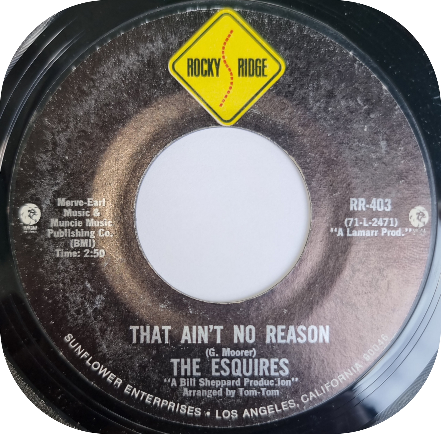 Esquires, The - Dancin' A Hole In The World - Rocky Ridge