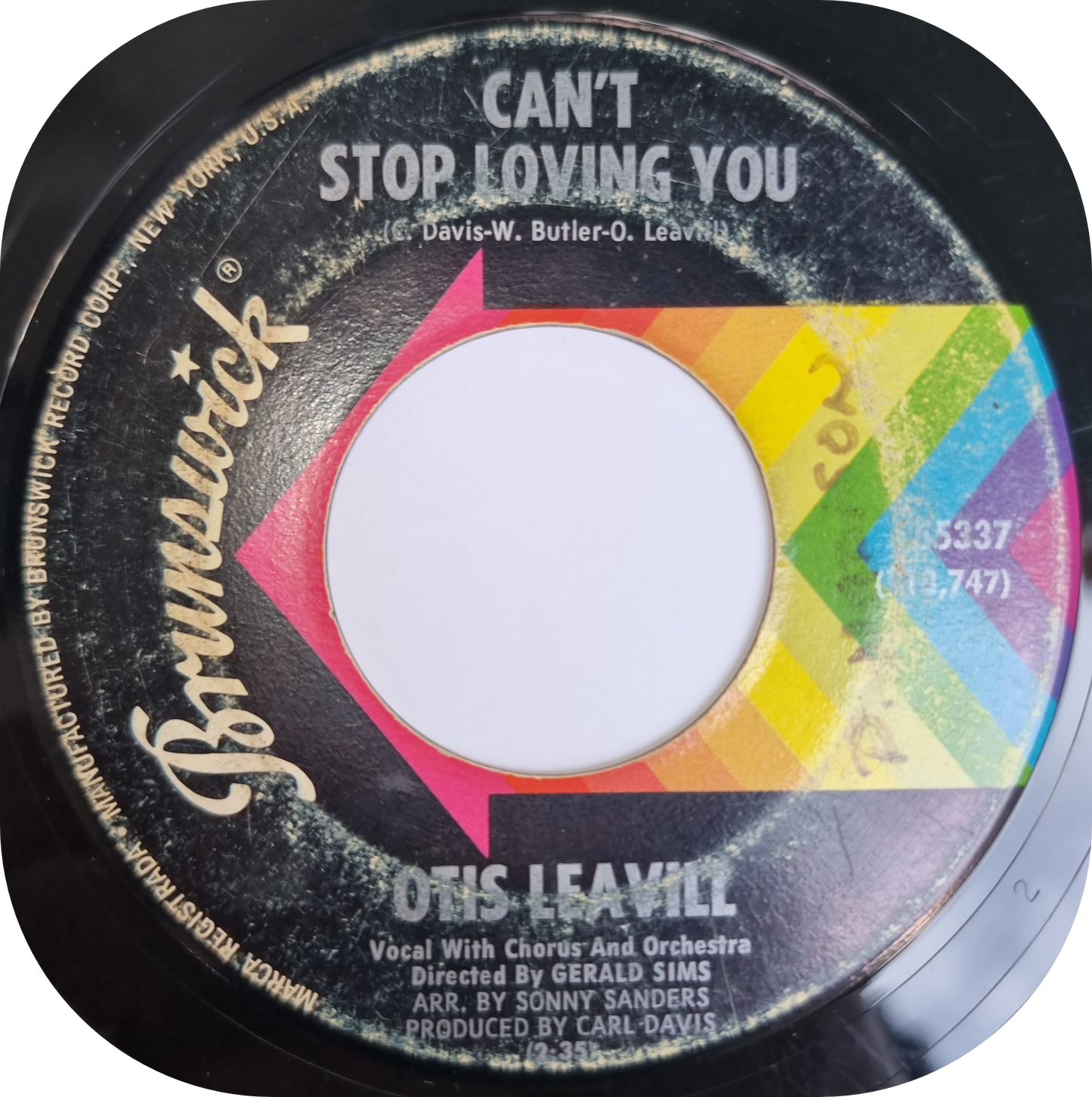 Otis Leavill - Baby - Brunswick