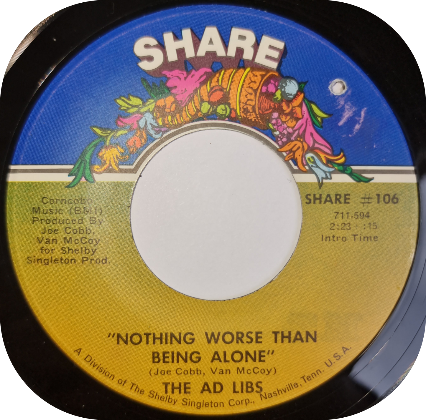 Ad Libs, The - Nothing Worse Than Being Alone - Share