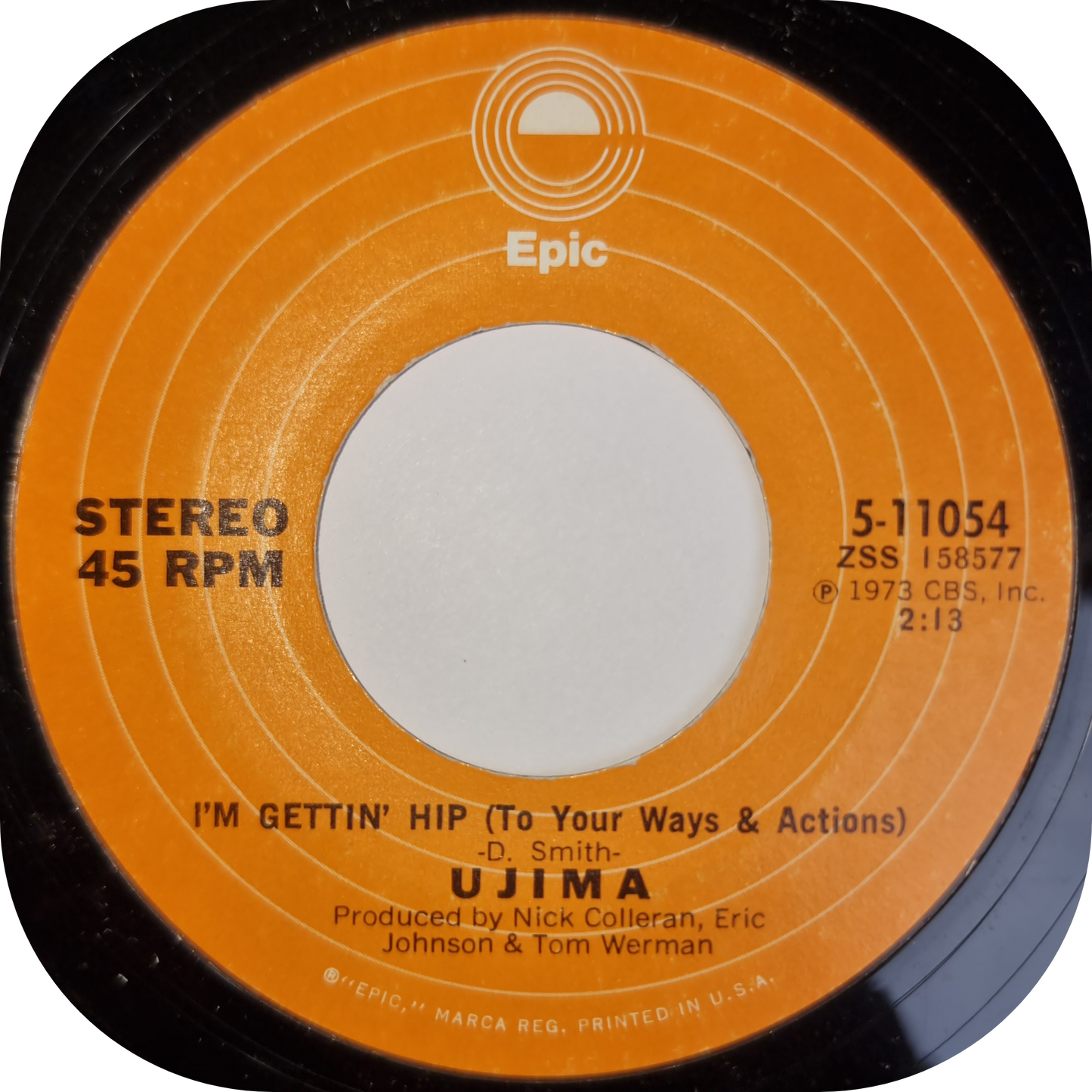 Ujima - I'm Gettin' Hip - Epic