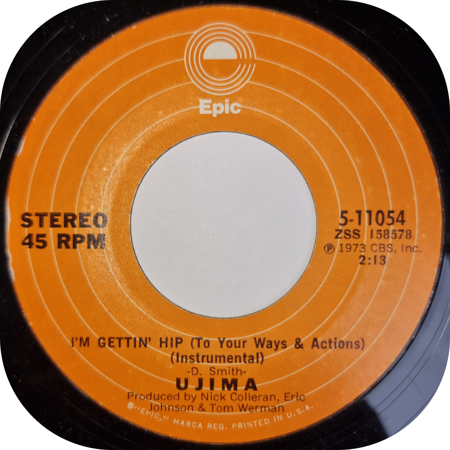 Ujima - I'm Gettin' Hip - Epic