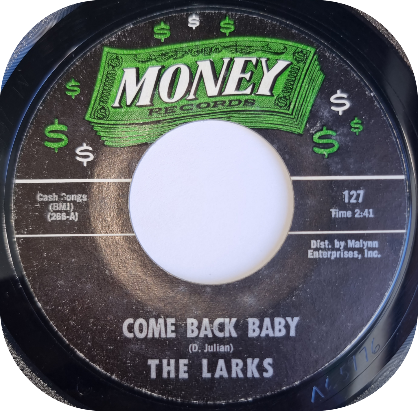 Larks, The - Come Back Baby - Money