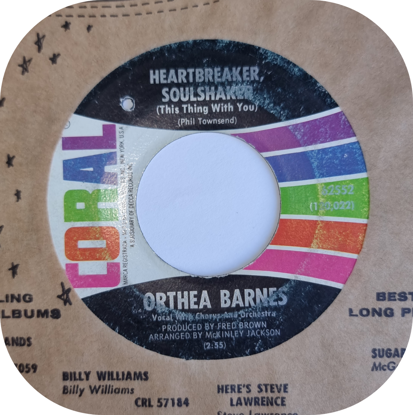 Orthea Barnes - Take My Heart And Soul - Coral