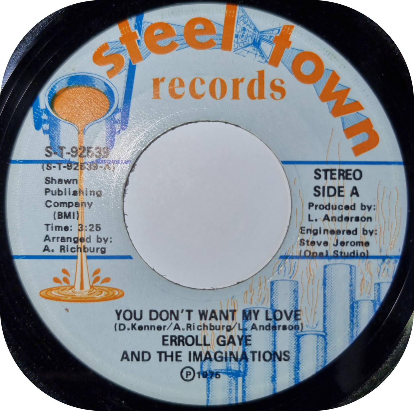 Erroll Gaye - Love And Affection - Steel Town