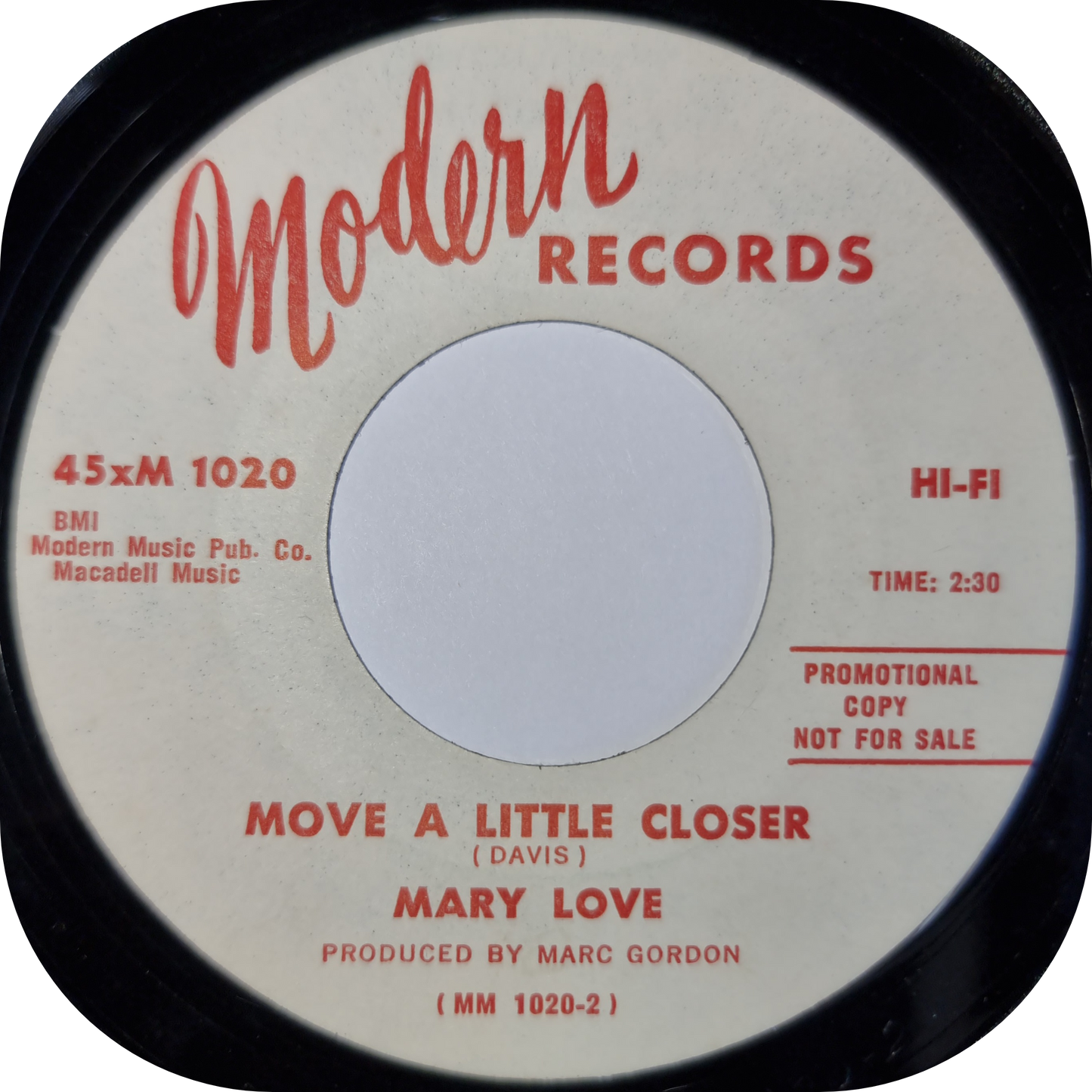 Mary Love - Let Me Know - Modern DEMO
