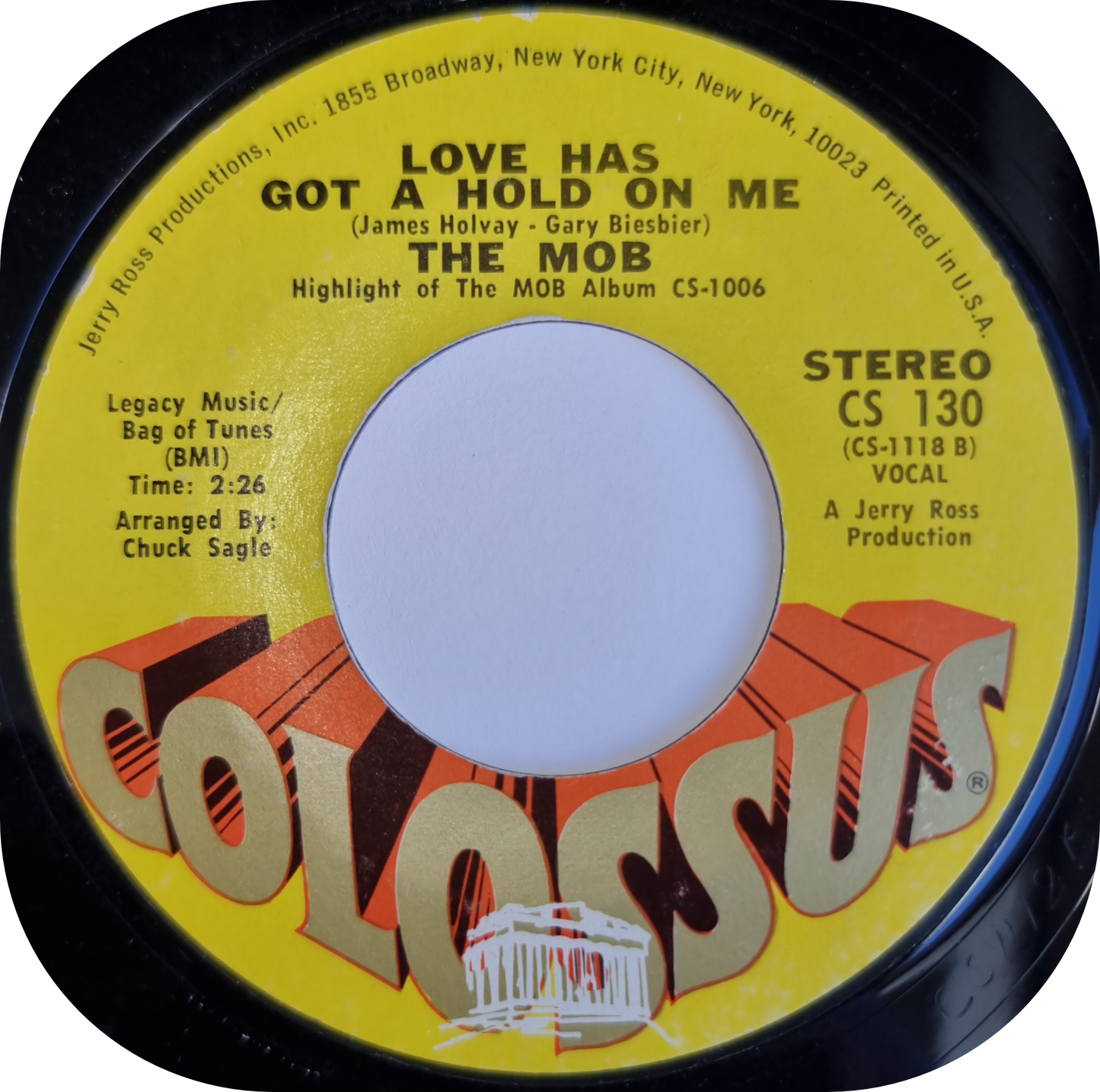 Mob, The - I Dig Everything About You - Colossus