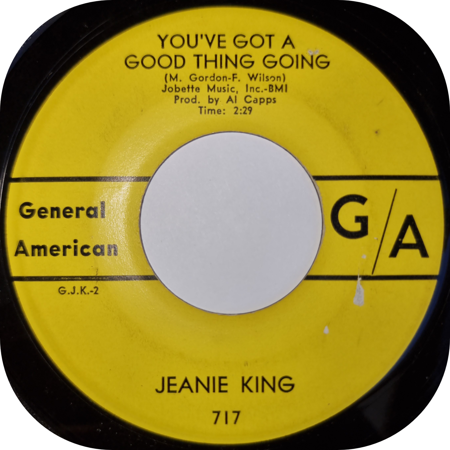 Jeanie King - You've Got A Good Thing Going - General American