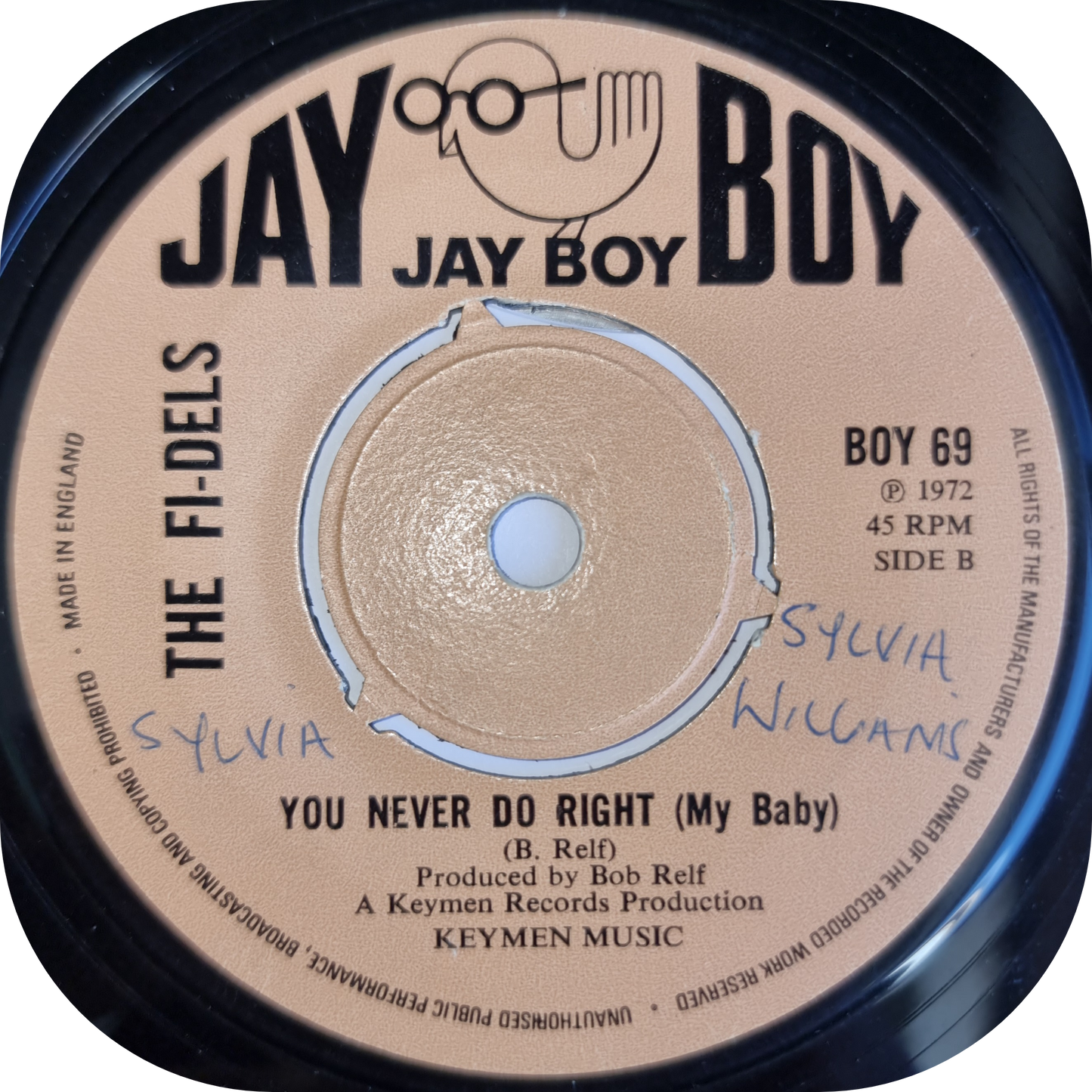 Fi-Dels, The - Try A Little Harder - Jay Boy