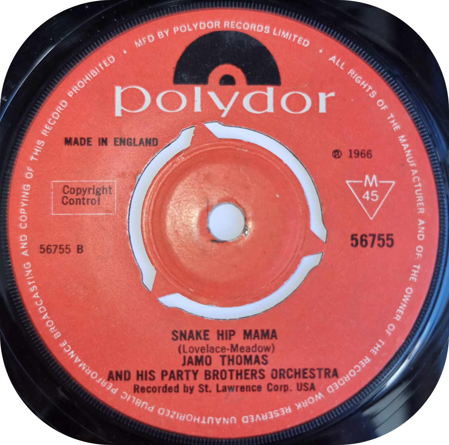 Jamo Thomas - I Spy (For The FBI) - Polydor