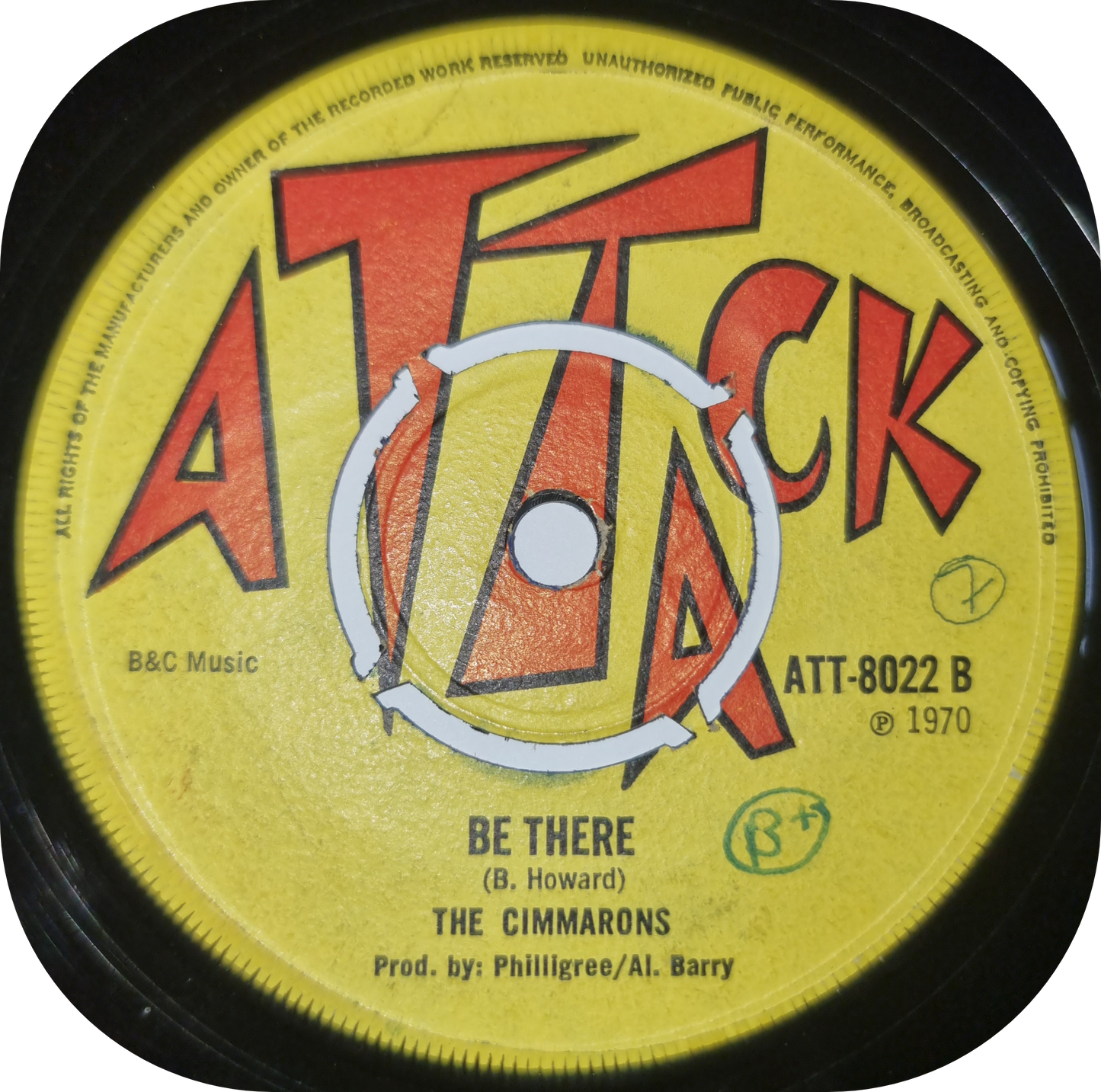 Reaction With The Cimmarons, The - You, Yes You - Attack