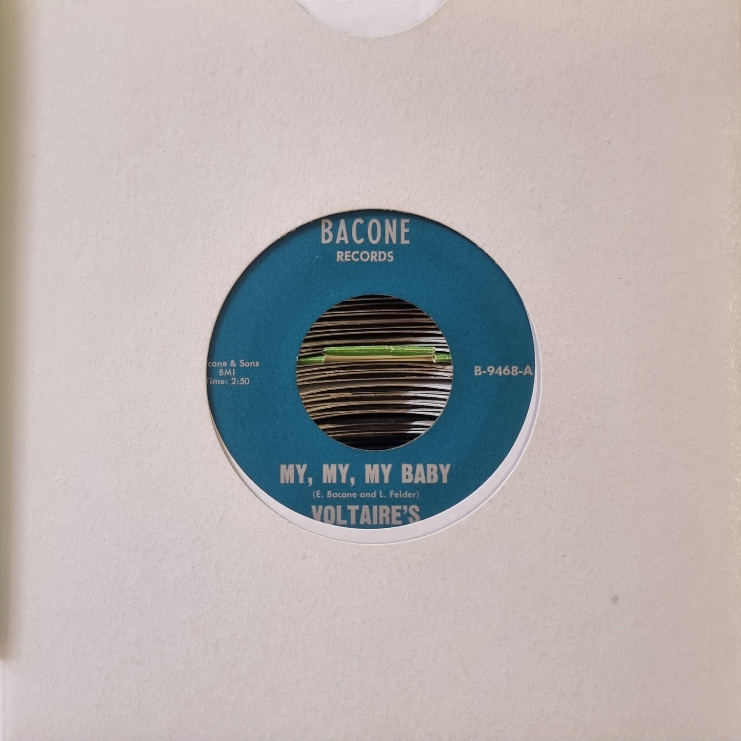 7 Inch Paper Record Sleeve - White