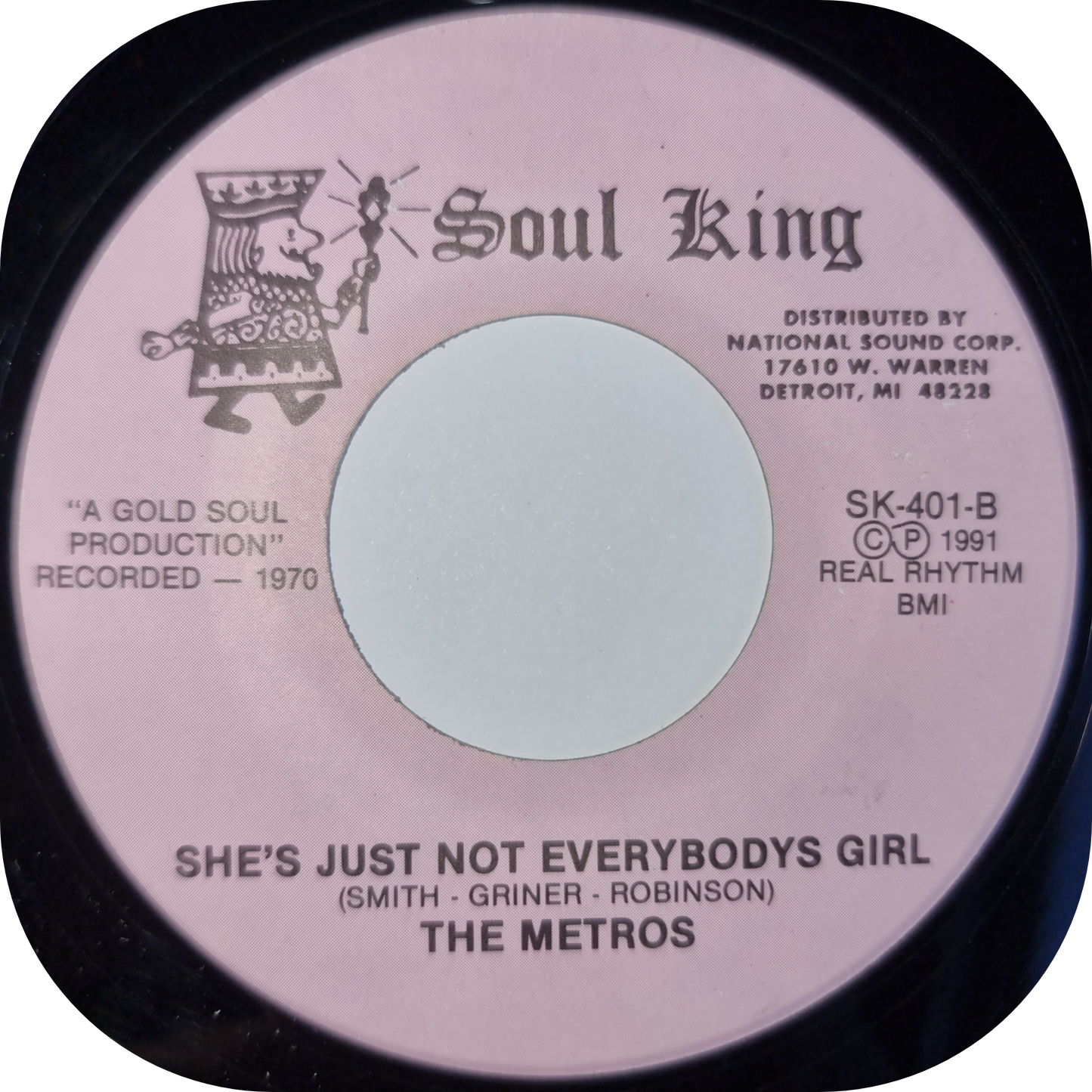Metros, The - What's Wrong With Your Love - Soul King