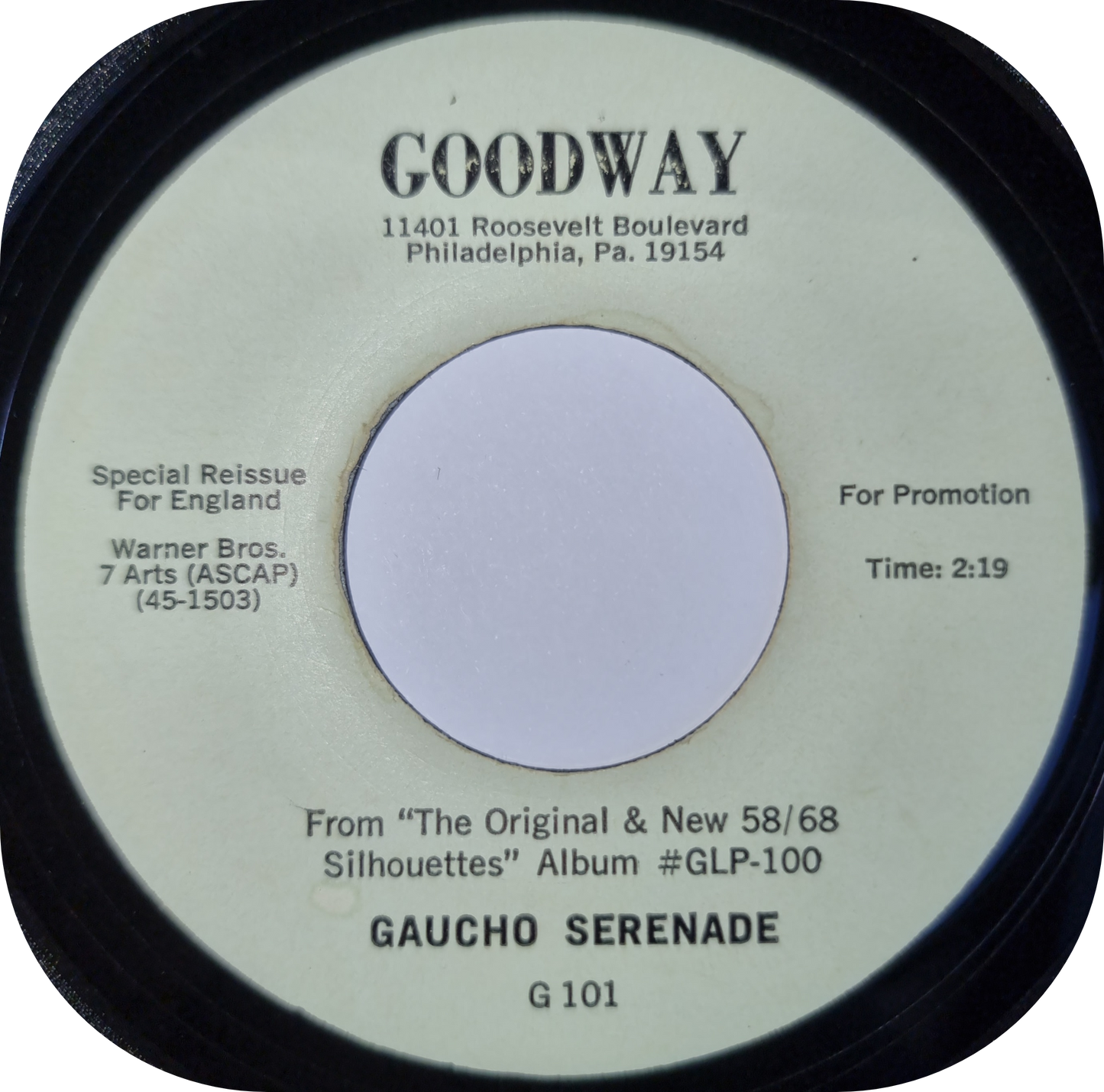 Silhouettes, The - Not Me Baby - Goodway