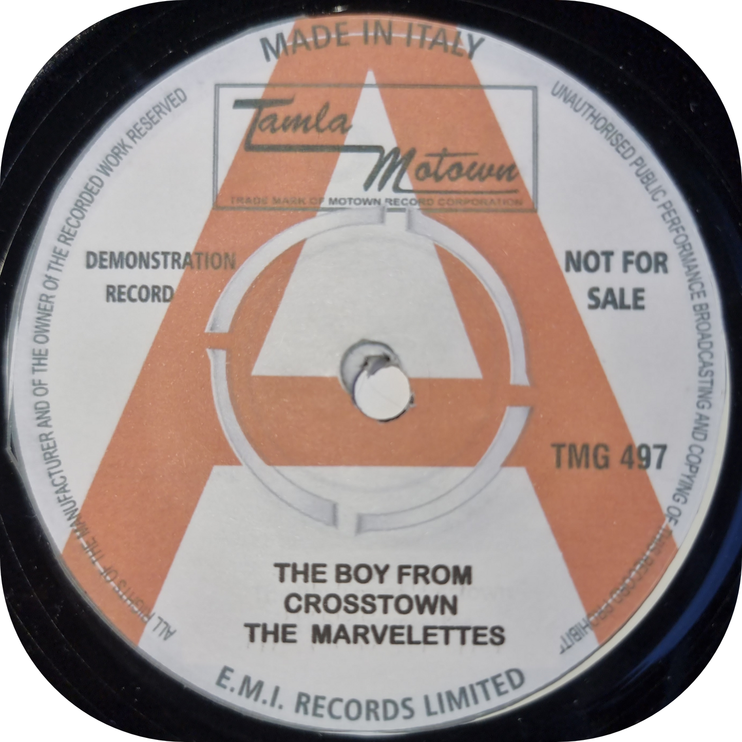 Monitors, The - Crying In The Night - Tamla Motown