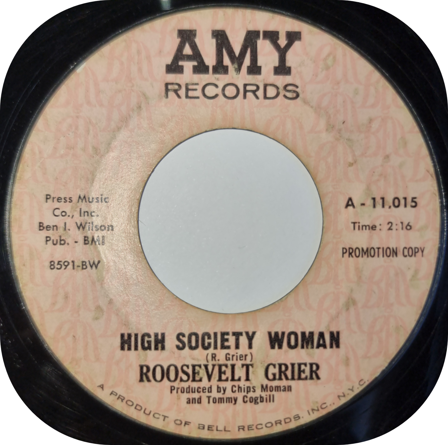 Roosevelt Grier - C'Mon Cupid - Amy DEMO