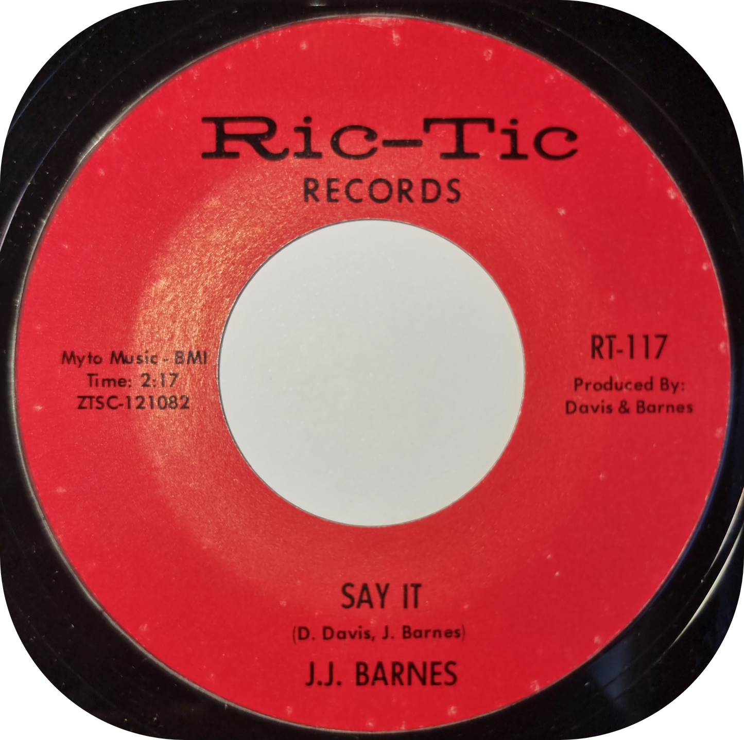 J.J. Barnes - Say It - Ric Tic