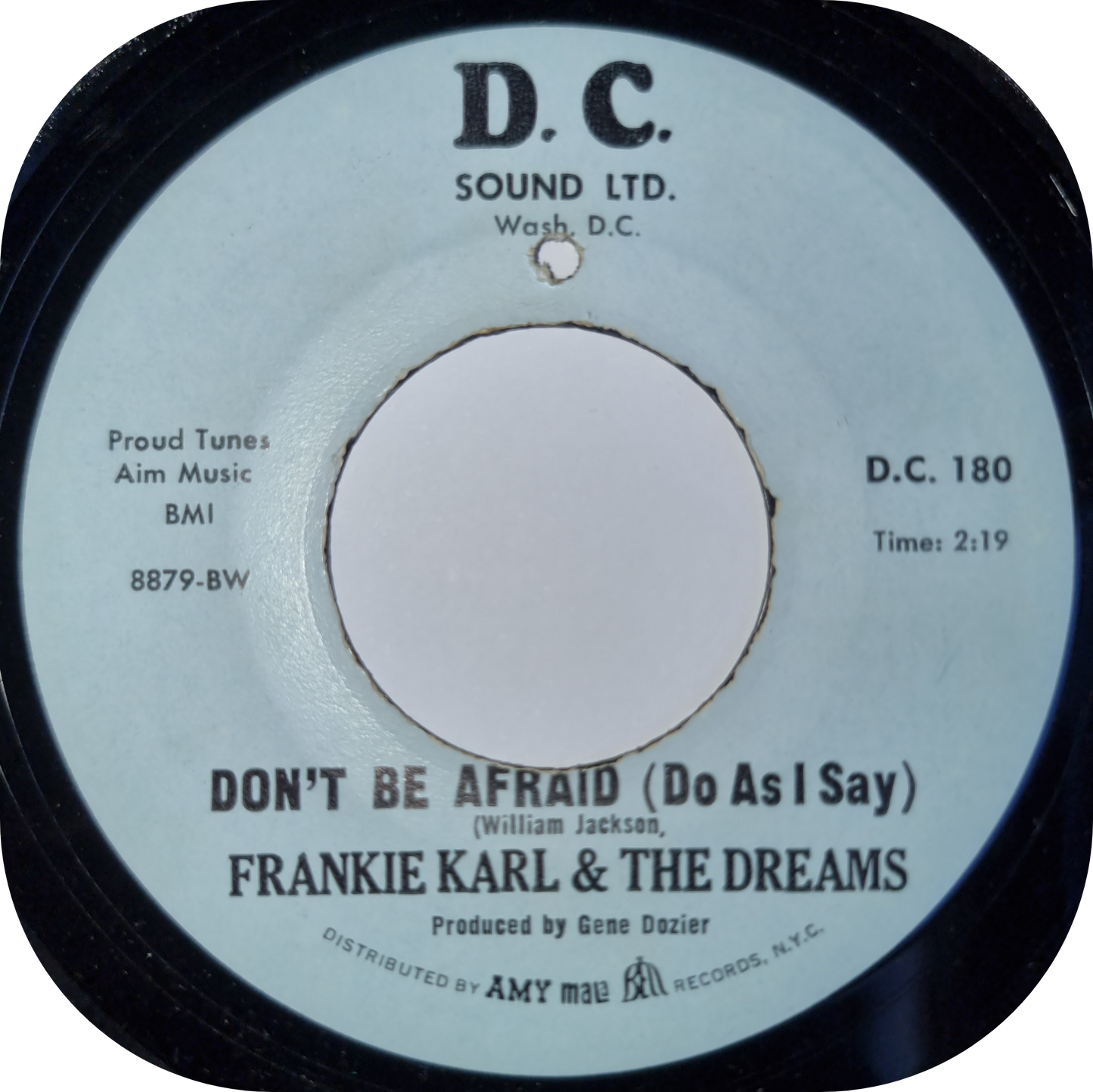 Frankie Karl - I'm So Glad - D.C. Sound