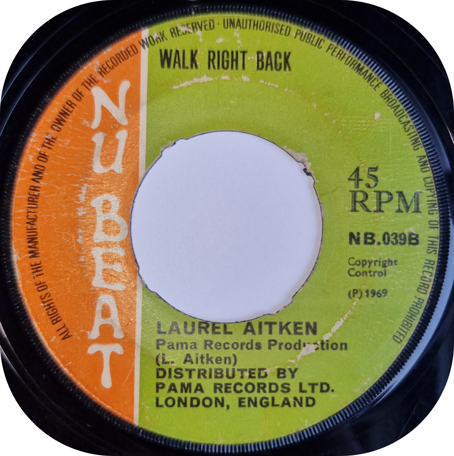 Laurel Aitken - Save The Last Dance - Nu Beat