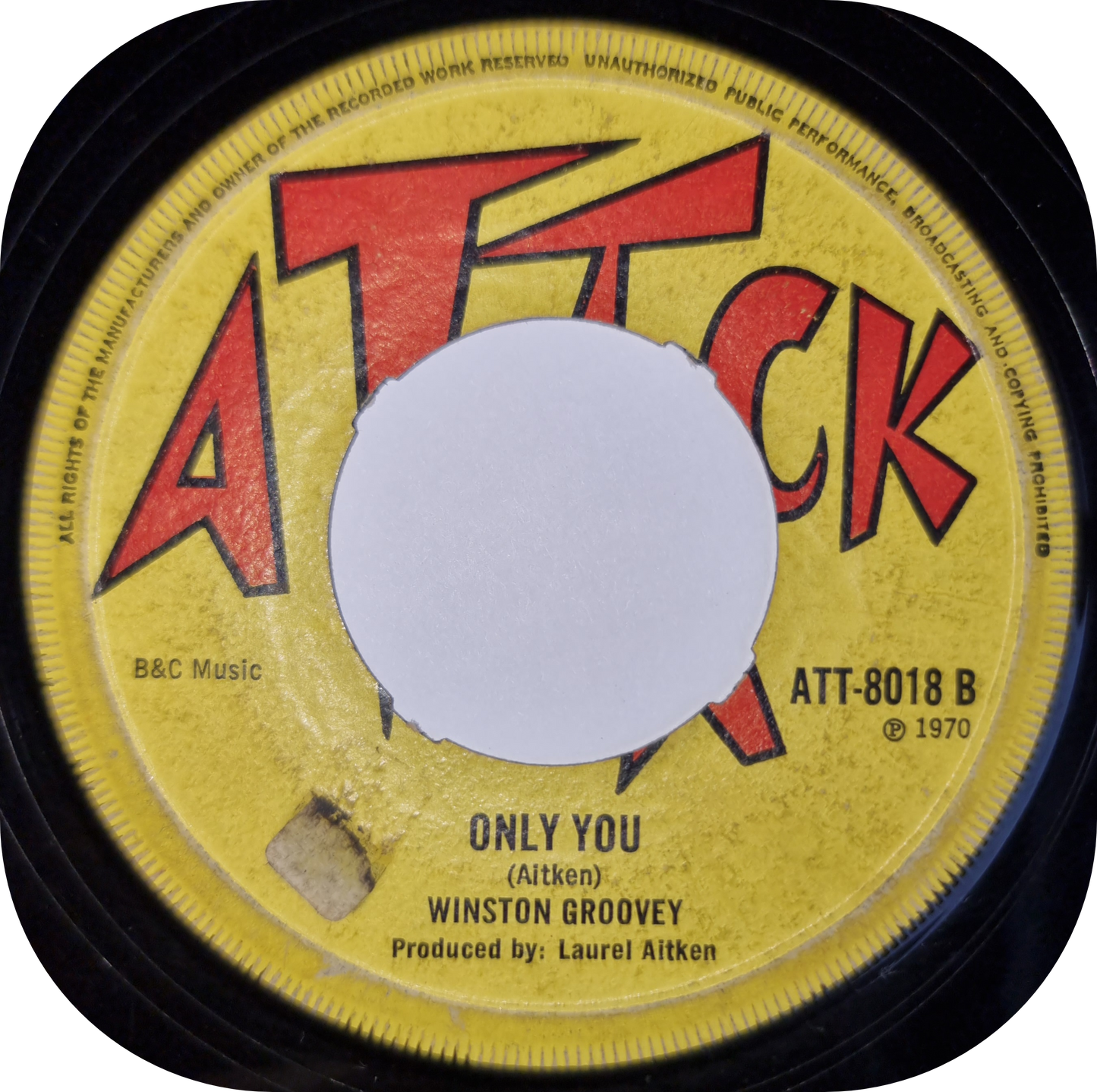 Winston Groovey - I Can't Go On - Attack