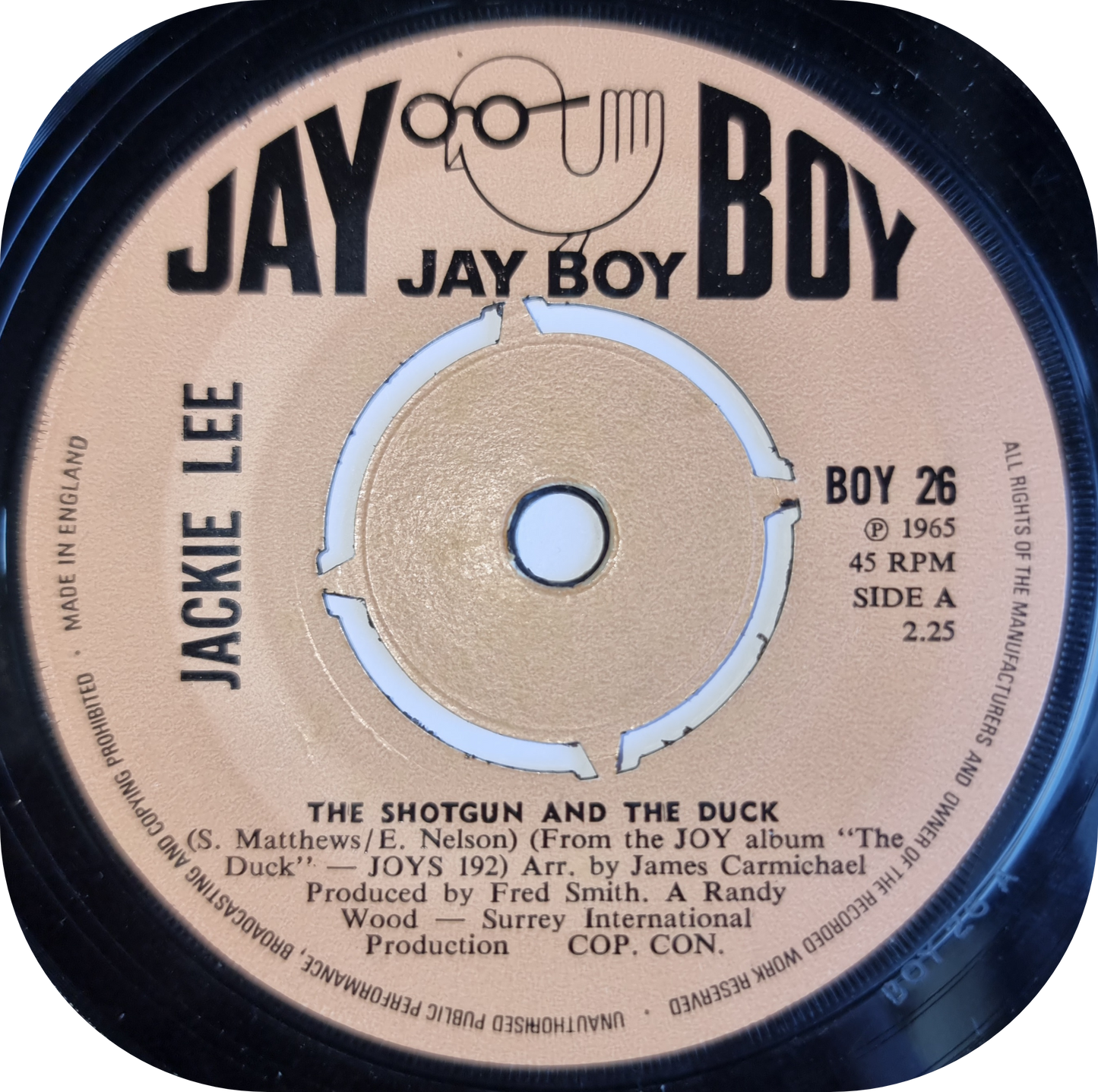 Jackie Lee - Do The Temptation Walk - Jay Boy