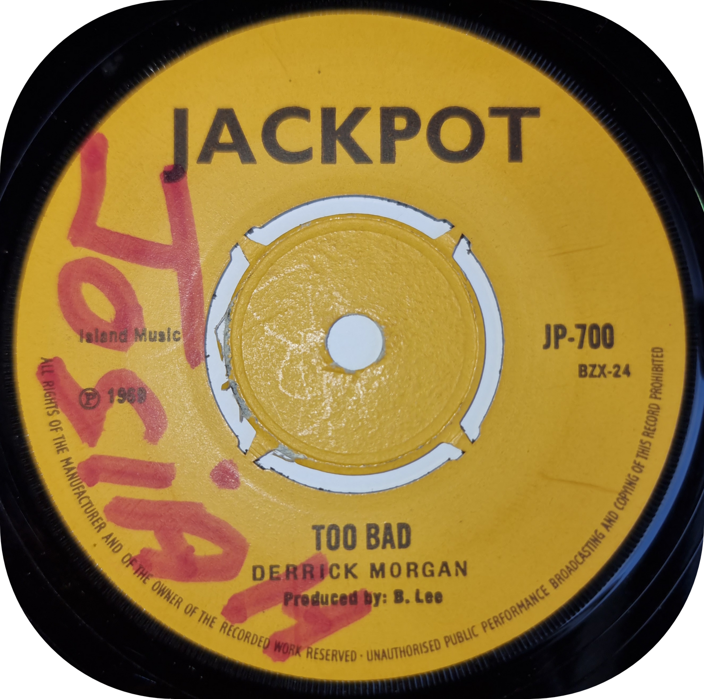 Derrick Morgan - Seven Letters - Jackpot