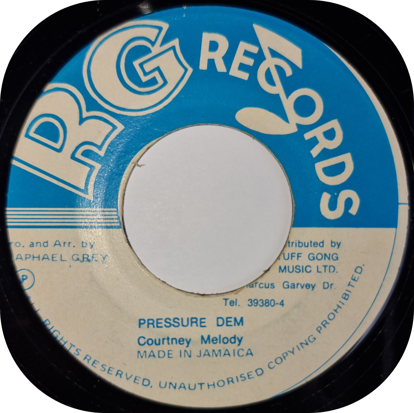 Courtney Melody - Pressure Dem - RG