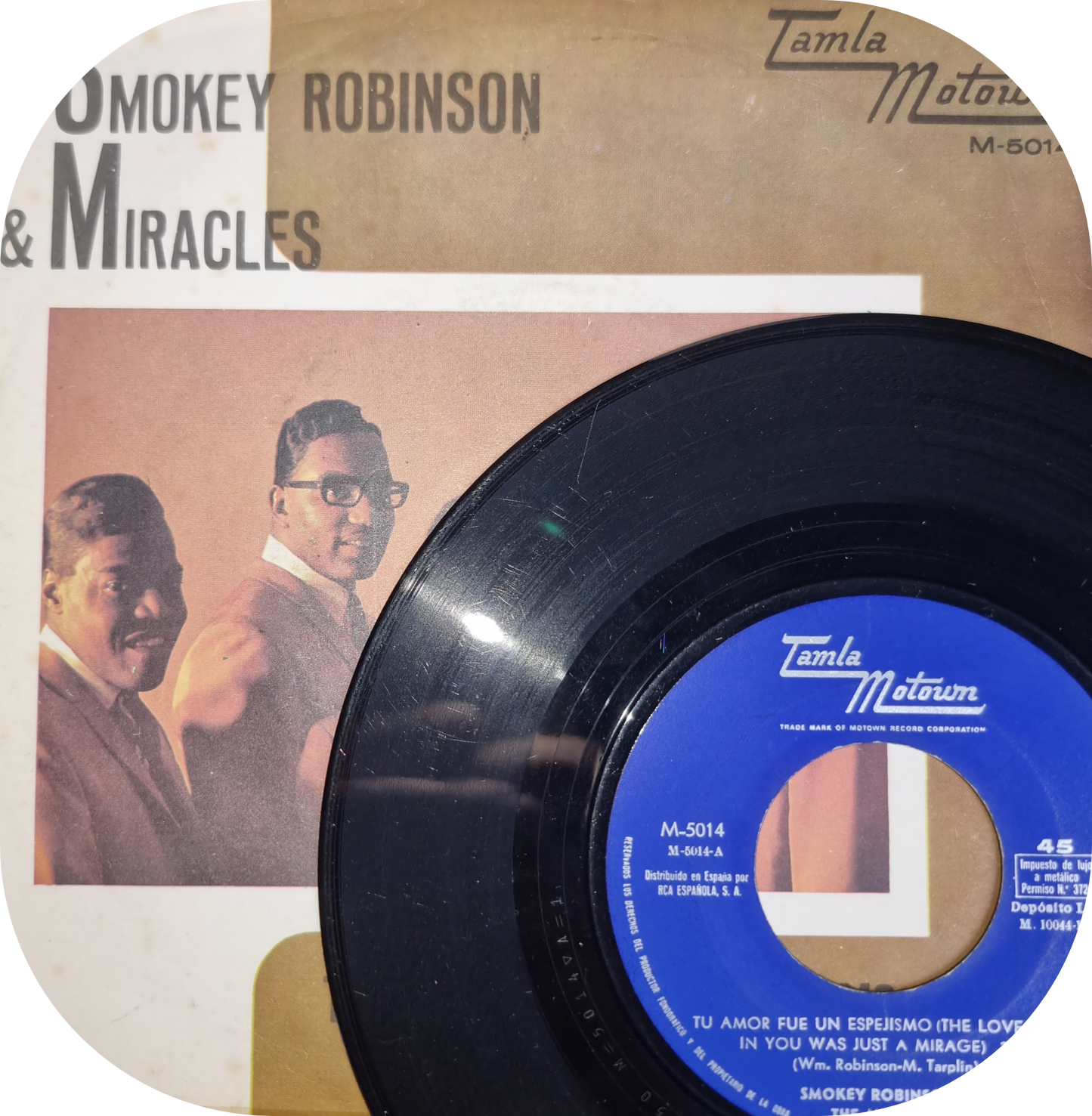 Smokey Robinson - The Love I Saw In You Was Just A Mirage - Tamla Motown