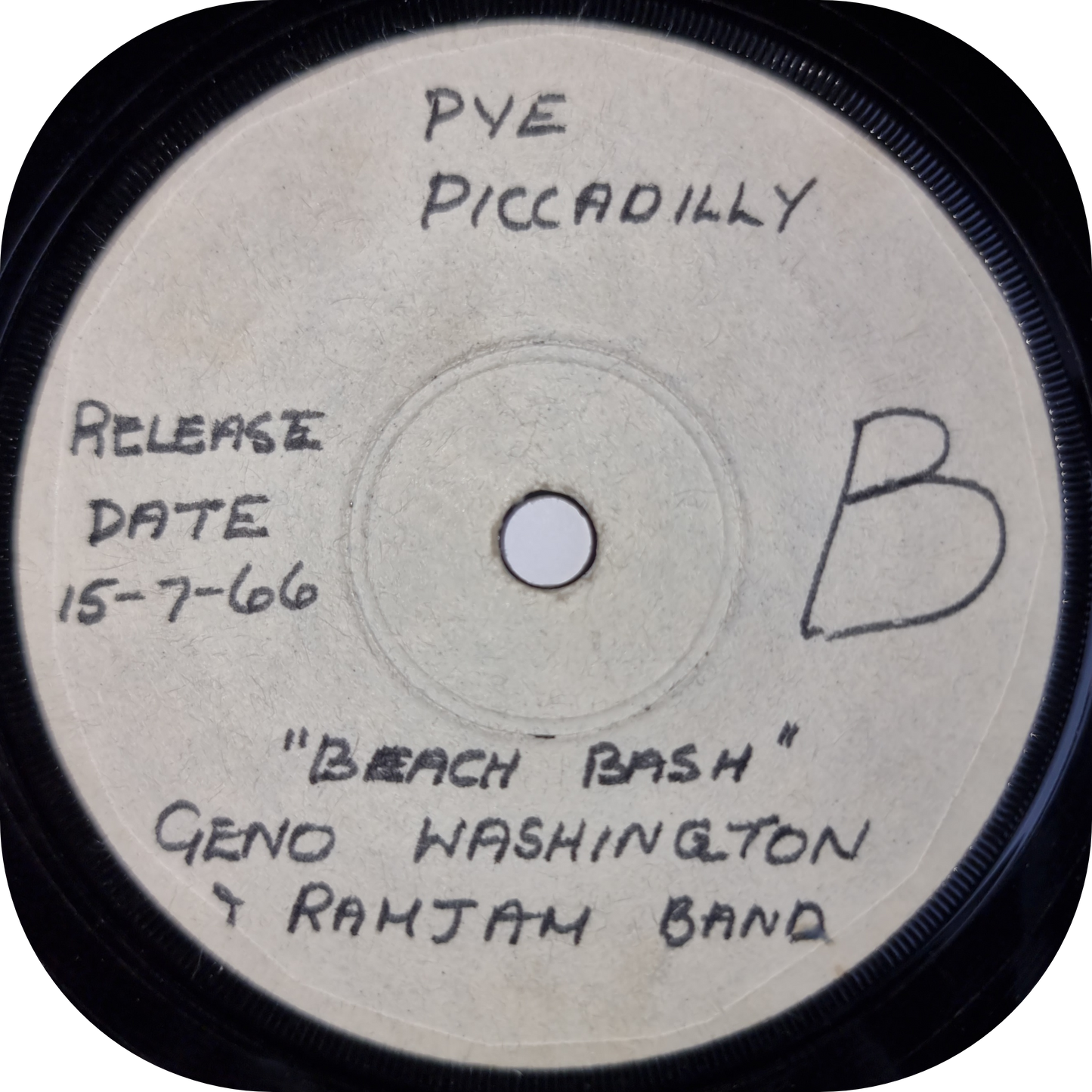 Geno Washington - Hi! Hi Hazel - Piccadilly TEST PRESS
