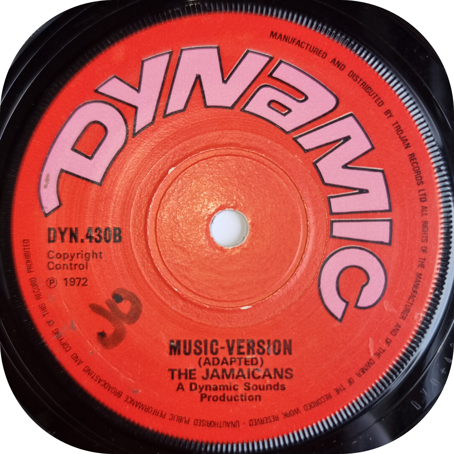 Jamaicans, The - I Believe In Music - Dynamic