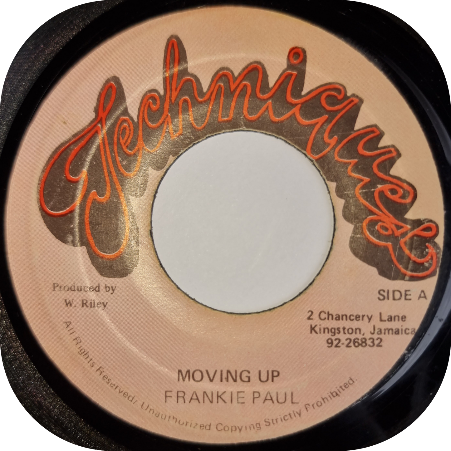 Frankie Paul - Moving Up - Techniques