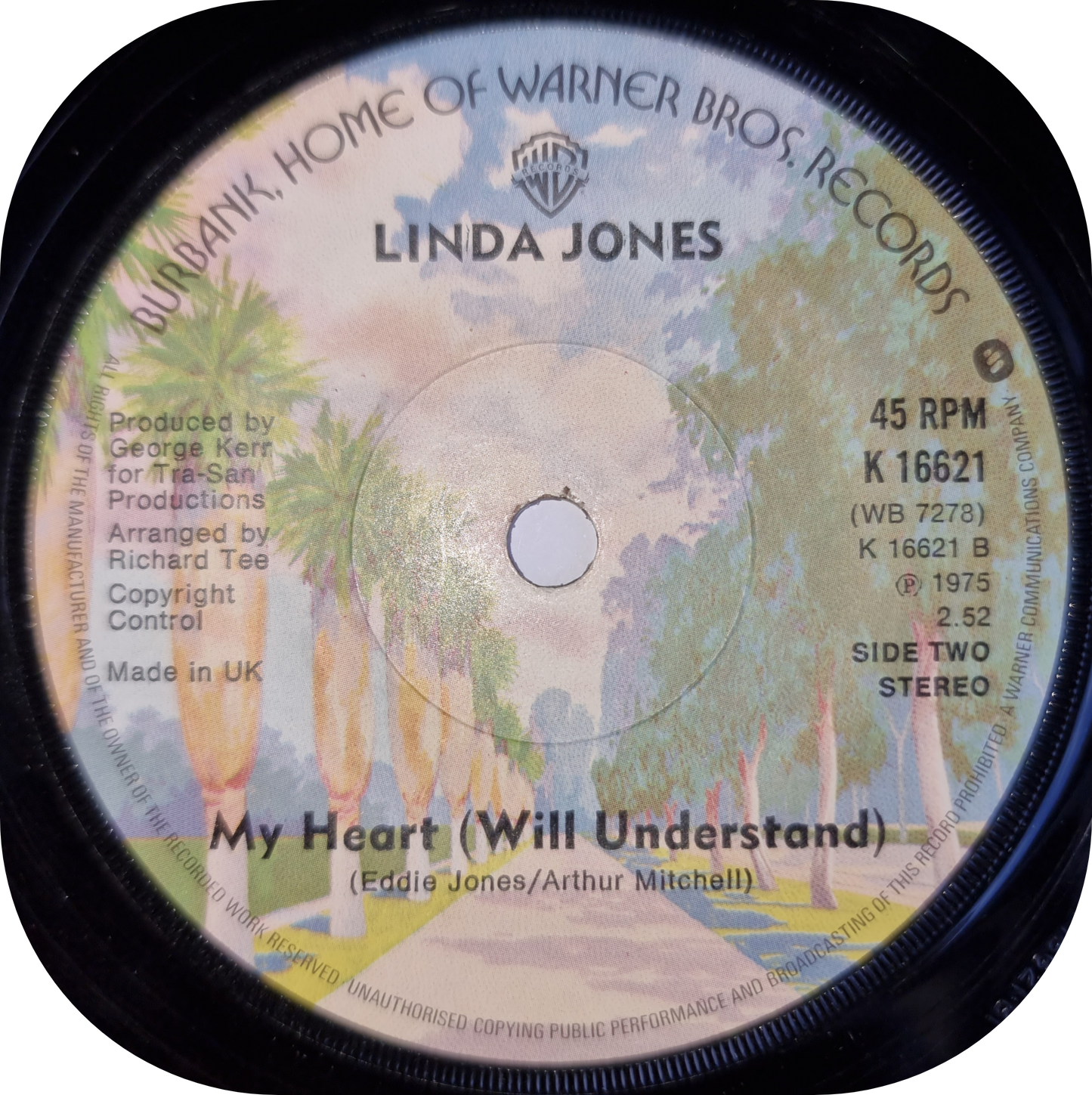 Linda Jones - I Just Can't Live My Life - Warner Bros