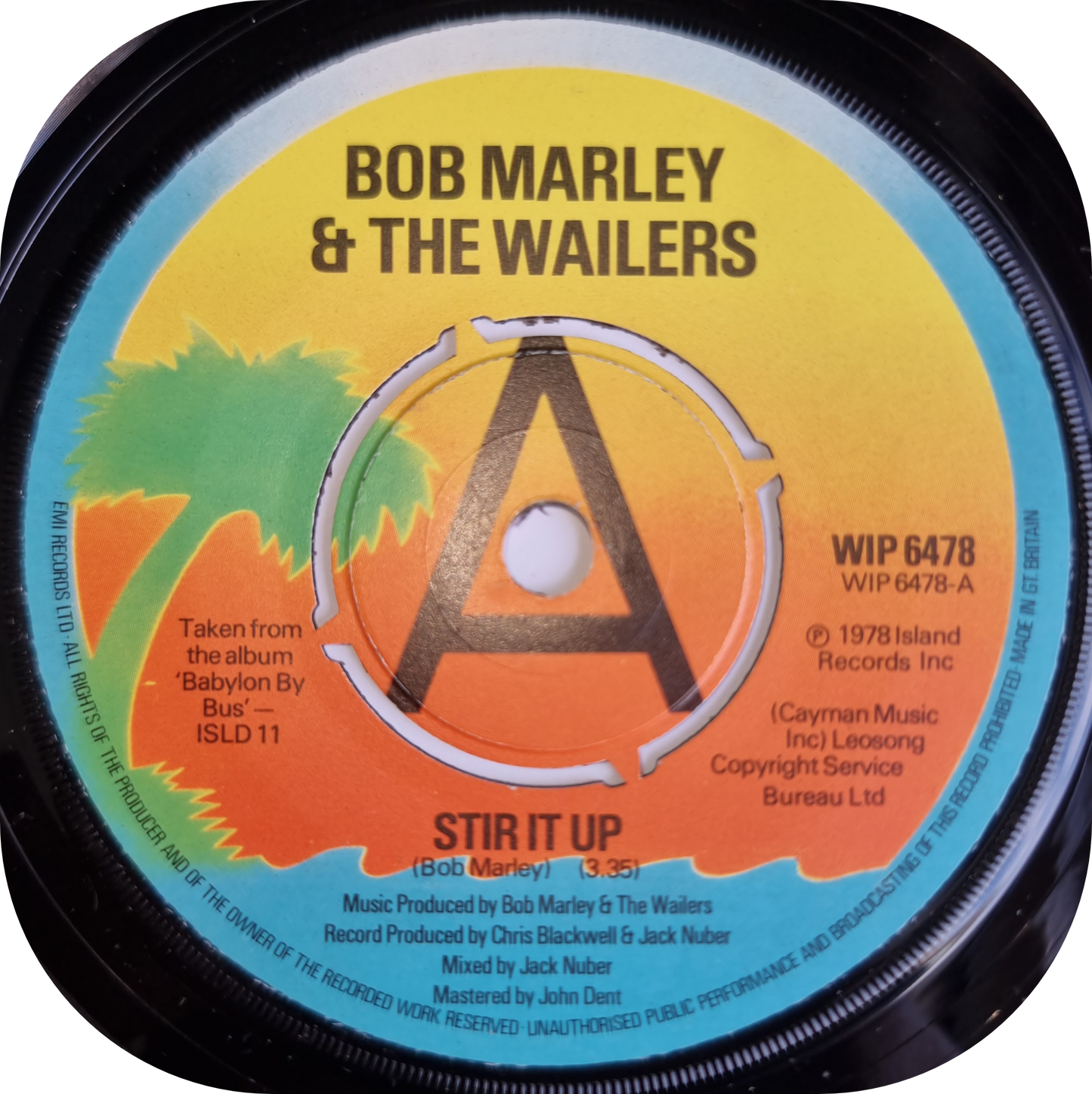 Bob Marley & The Wailers - Stir It Up - Island DEMO