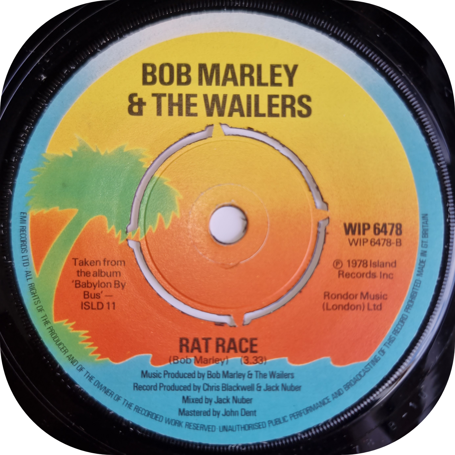 Bob Marley & The Wailers - Stir It Up - Island DEMO