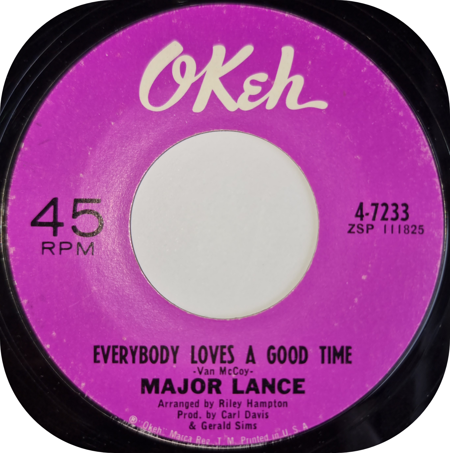 Major Lance - I Just Can't Help It - Okeh