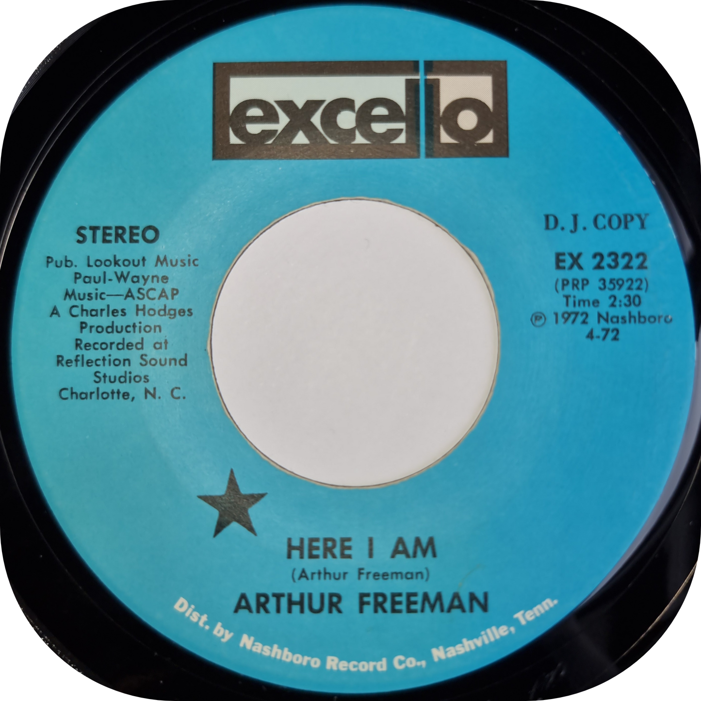 Arthur Freeman - Played Out Play Girl - Excello DEMO