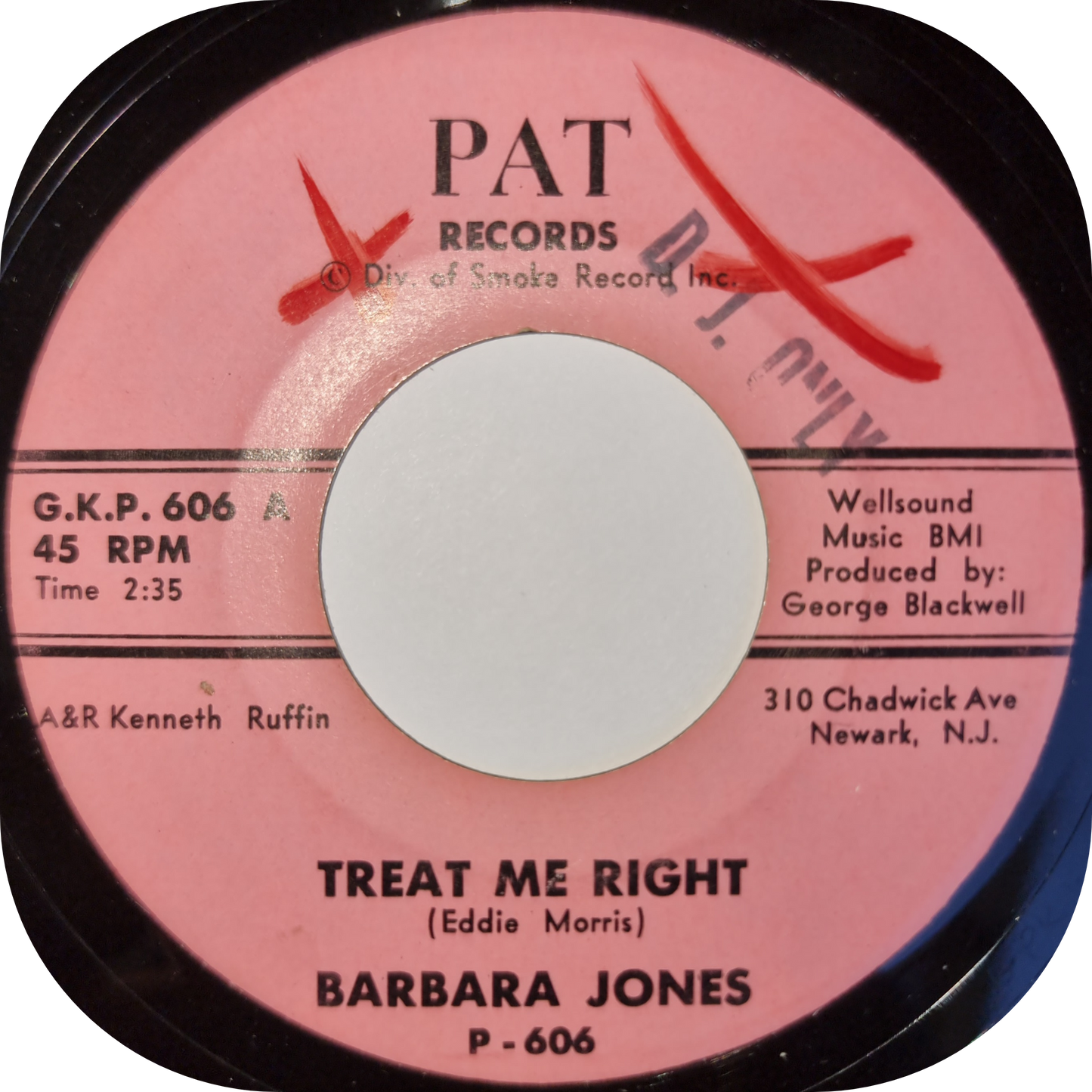 Barbara Jackson - Treat Me Right - Pat