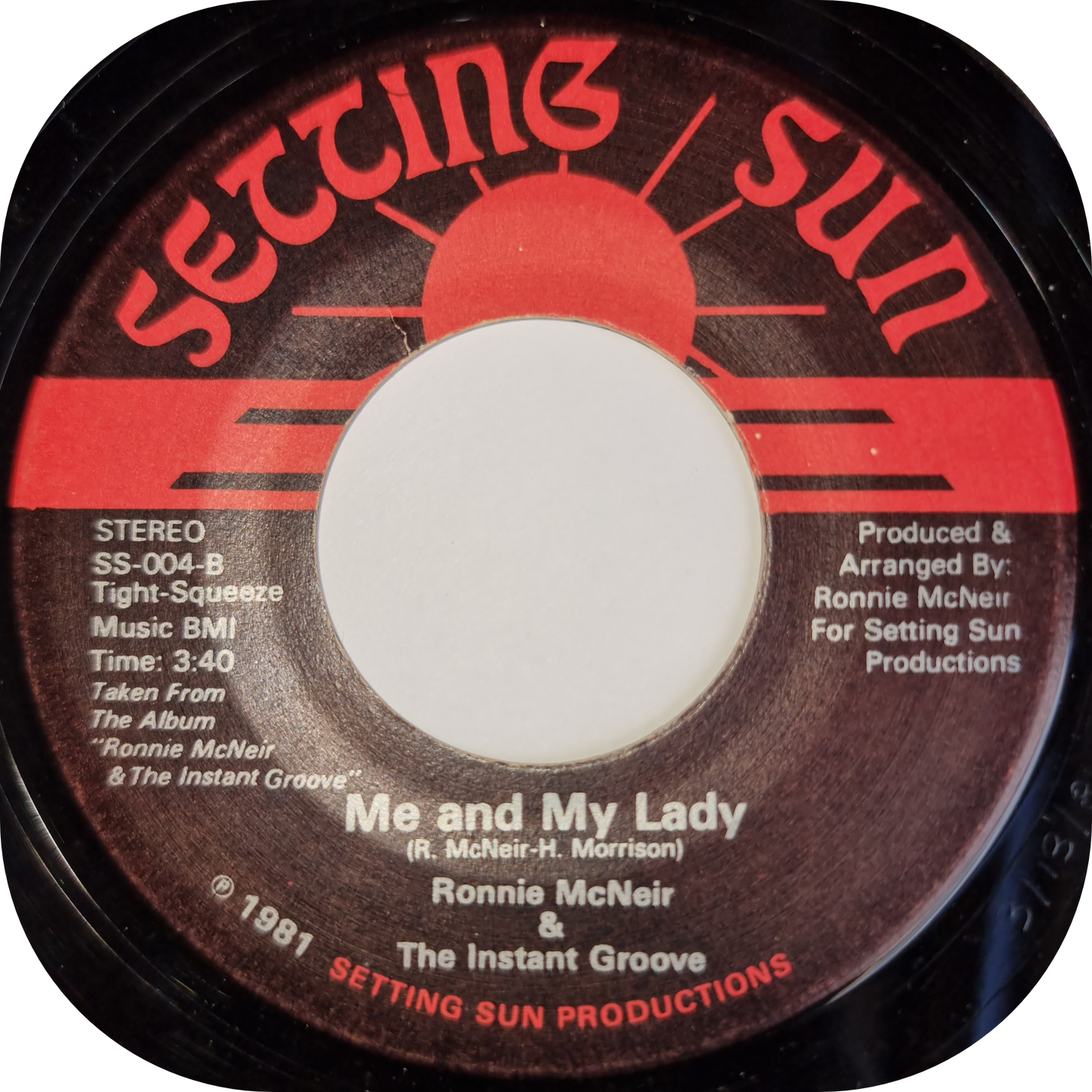 Ronnie McNeir - My Baby - Setting Sun