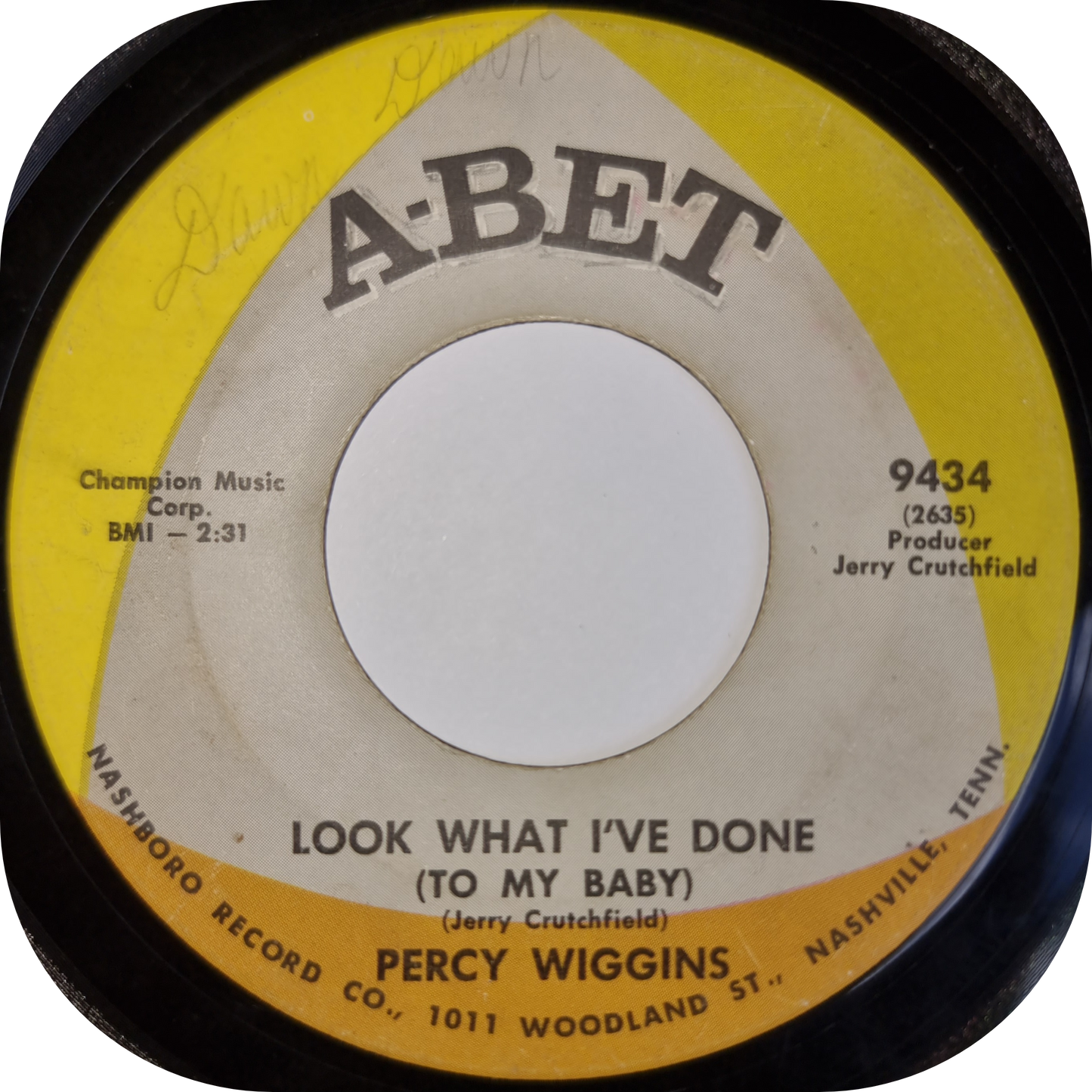 Percy Wiggins - That's Loving You - A-Bet
