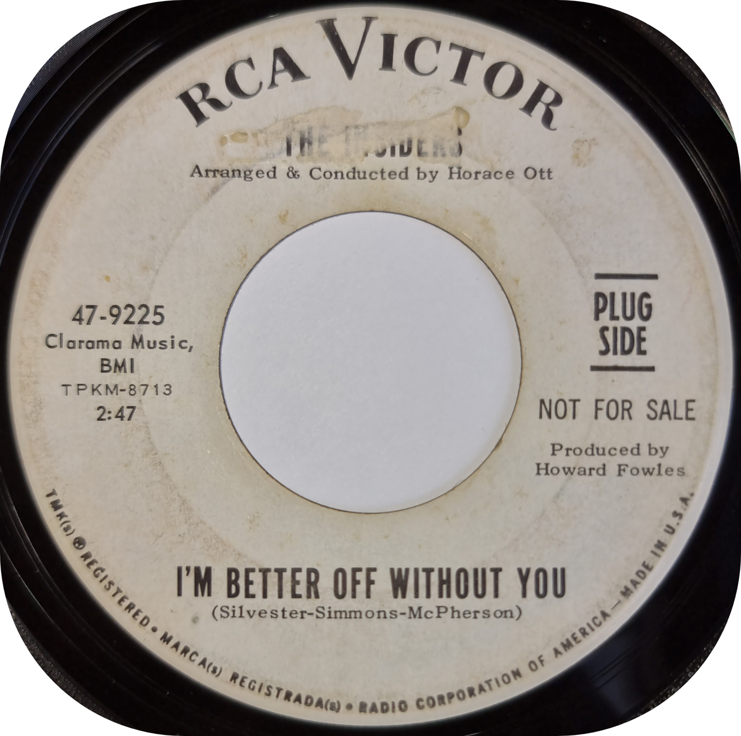 Insiders, The - I'm Just A Man - RCA DEMO