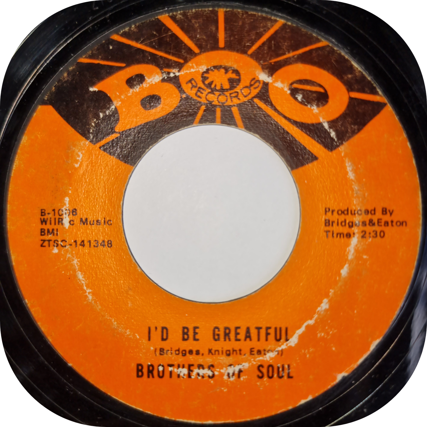 Brothers Of Soul - I'd Be Greatful - Boo