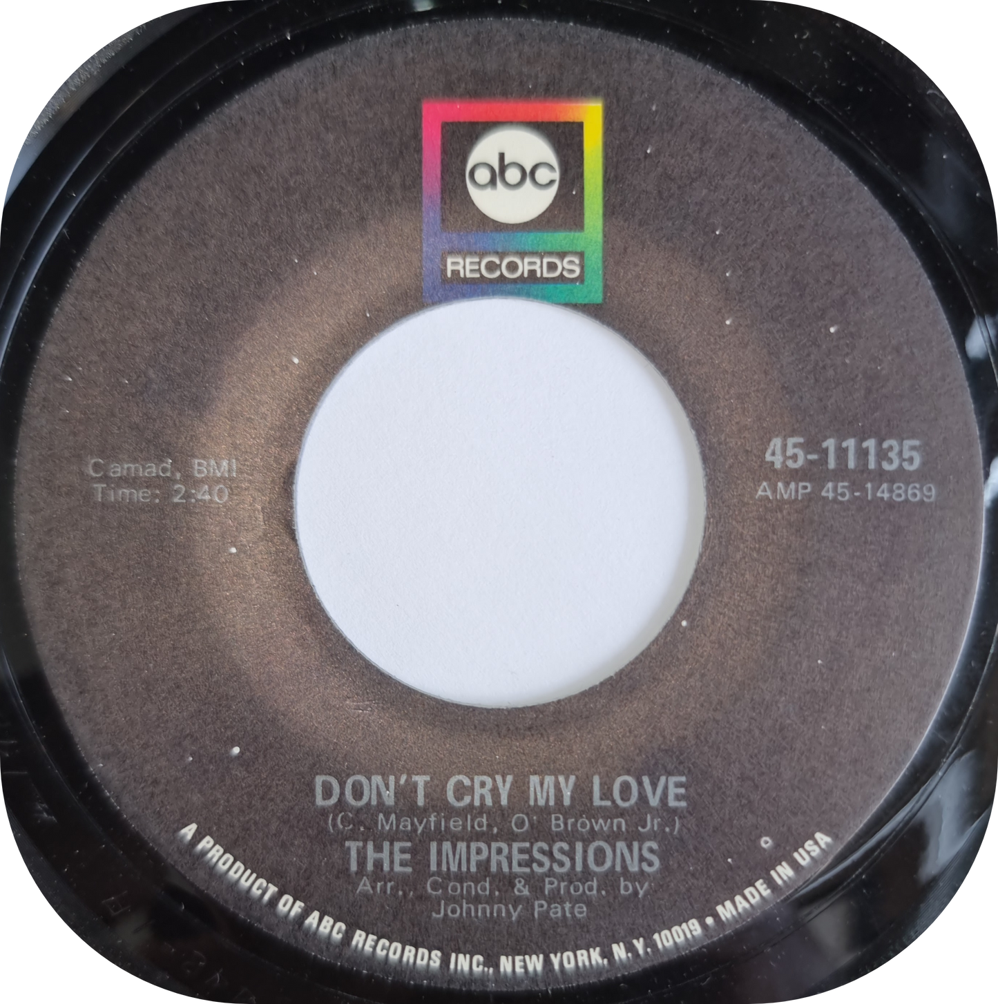 Impressions, The - Sometimes I Wonder - ABC