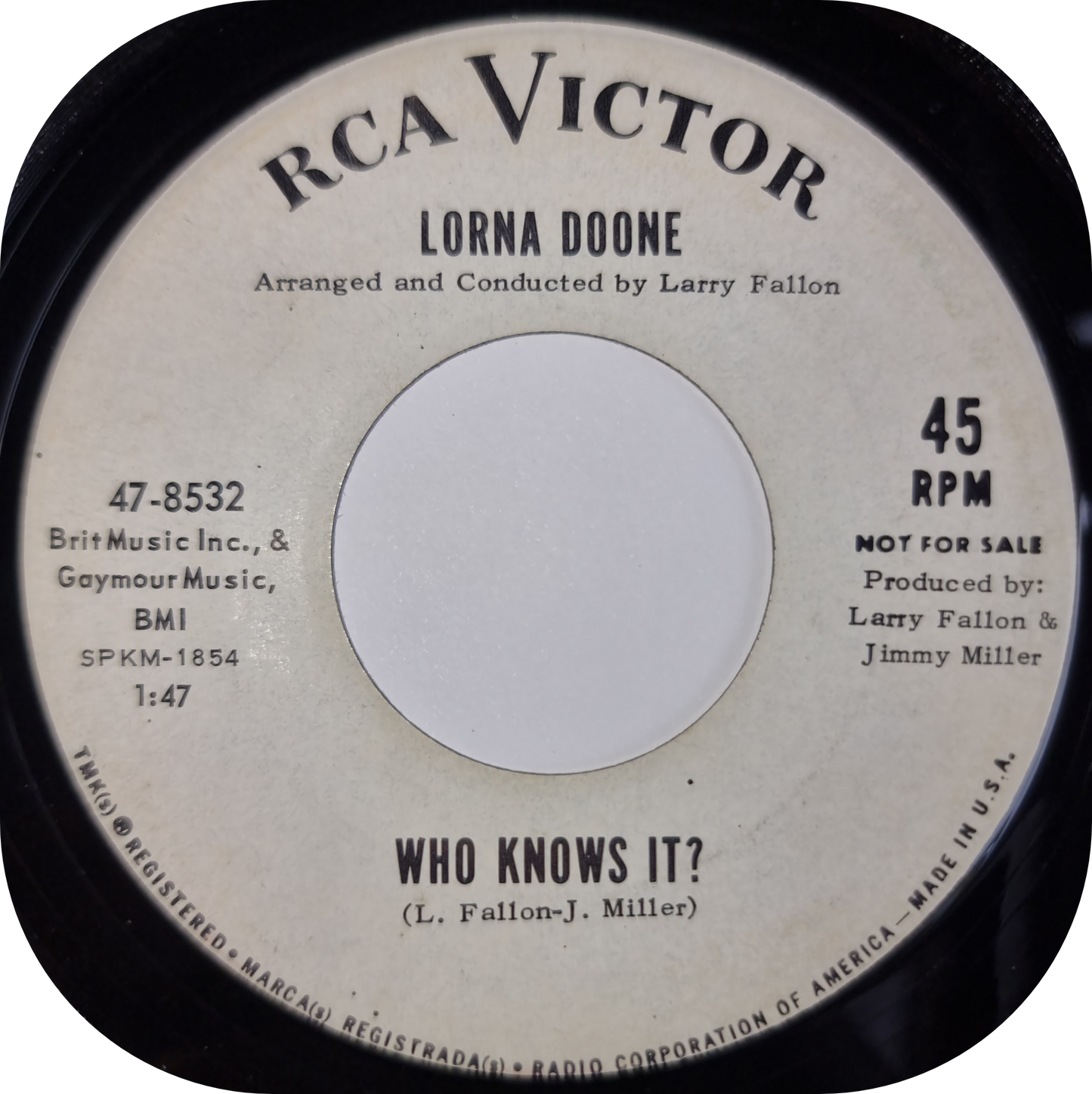 Lorna Doone - Dangerous Town - RCA DEMO