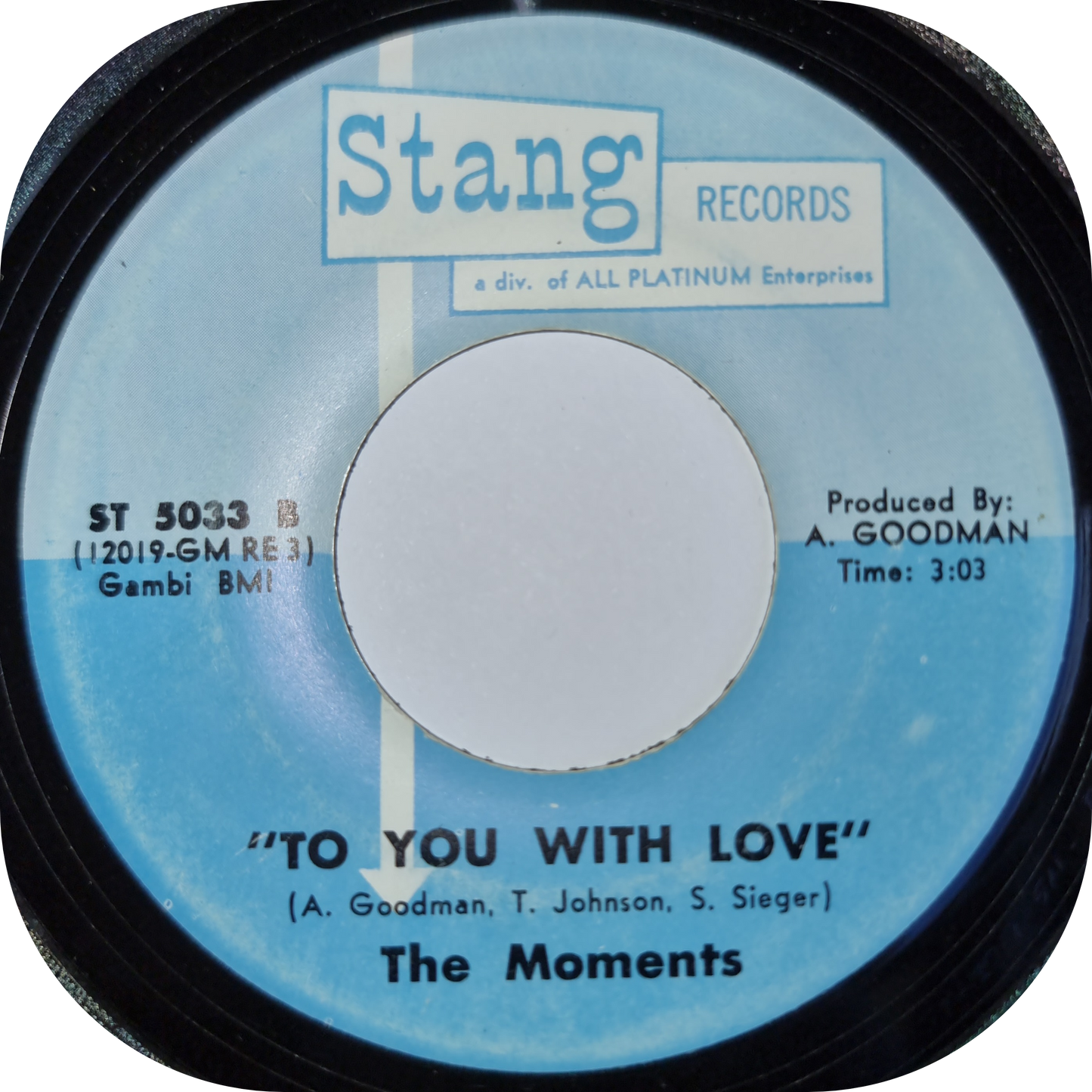 Moments, The - Key To My Happiness - Stang