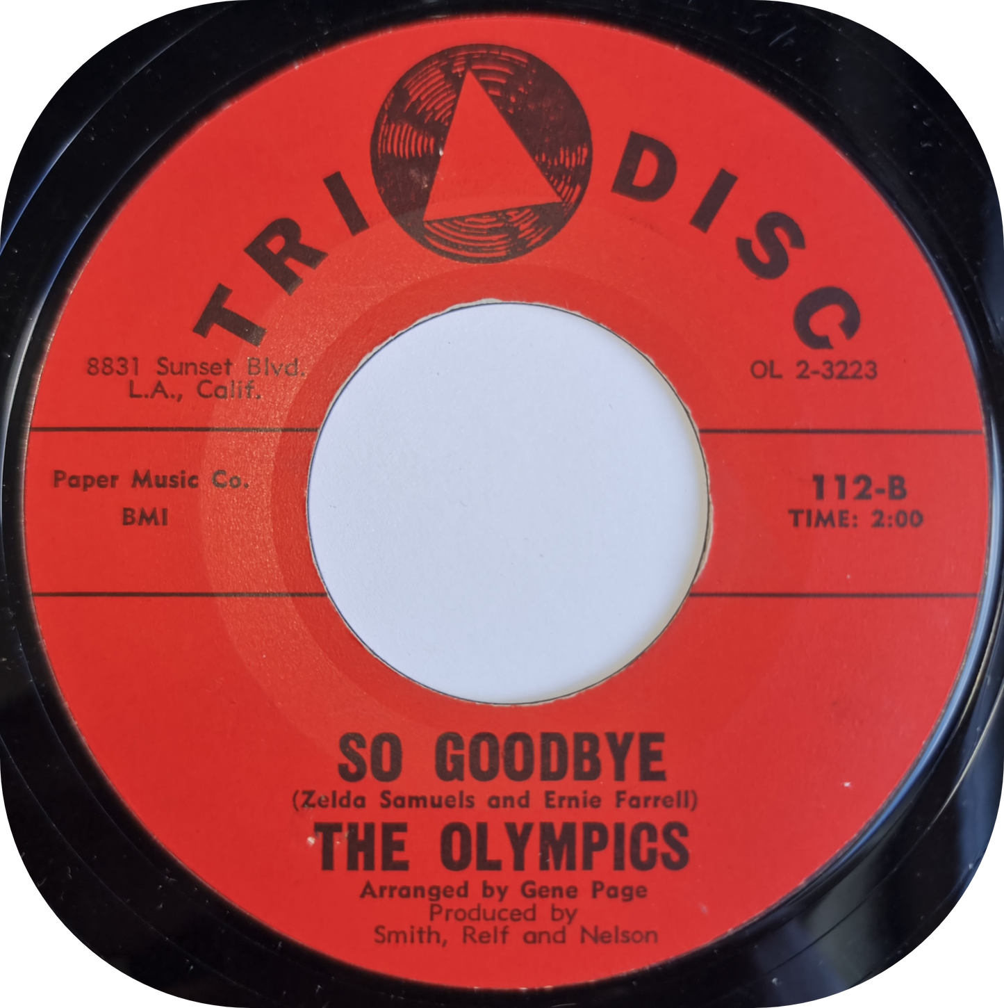 Olympics, The - The Broken Hip - Tri Disc