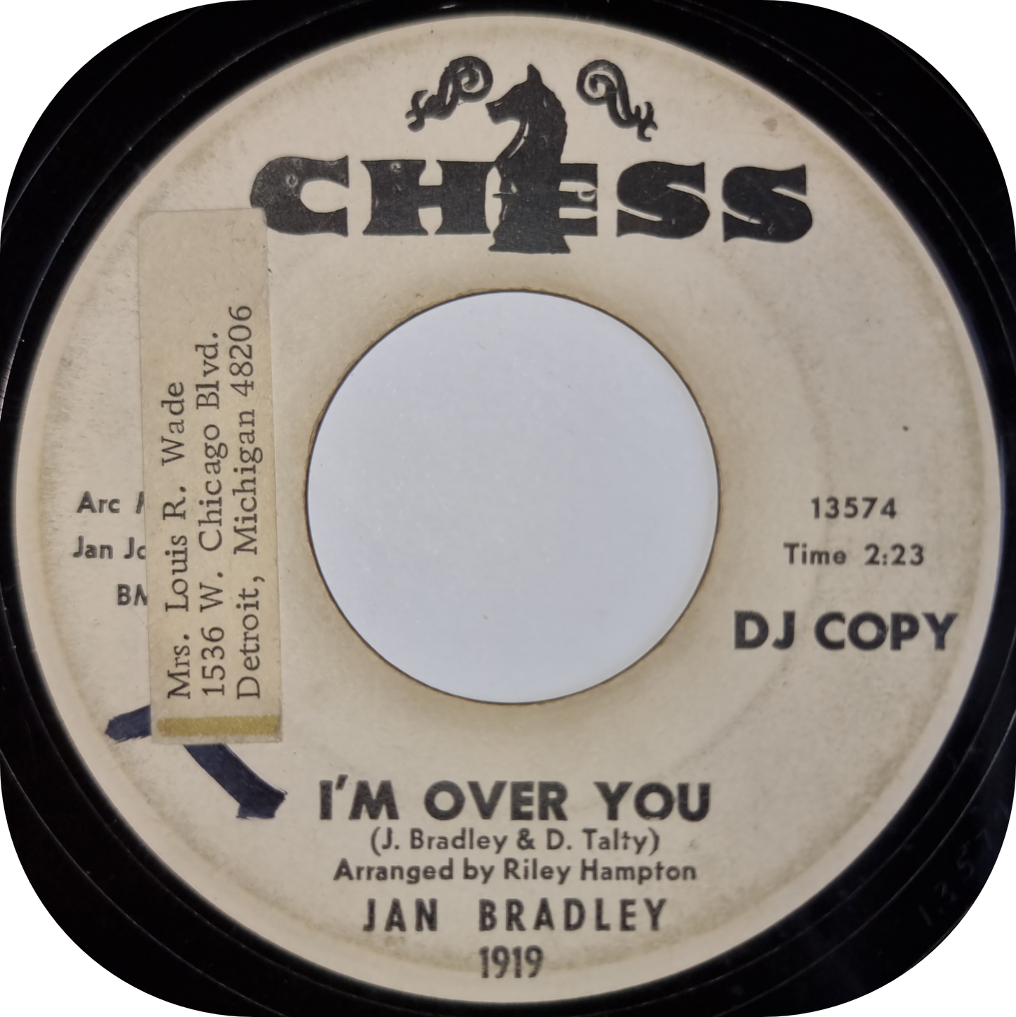 Jan Bradley - The Brush Off - Chess DEMO