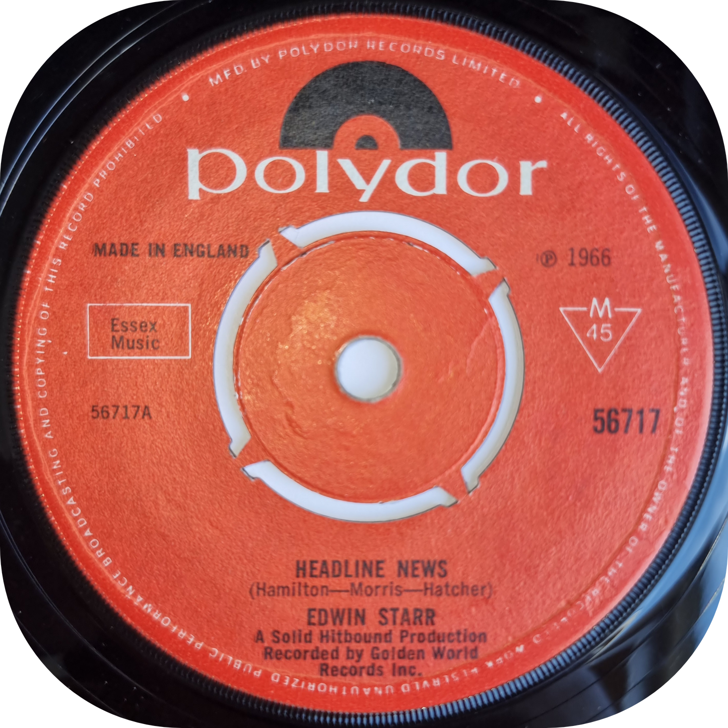 Edwin Starr - Headline News - Polydor