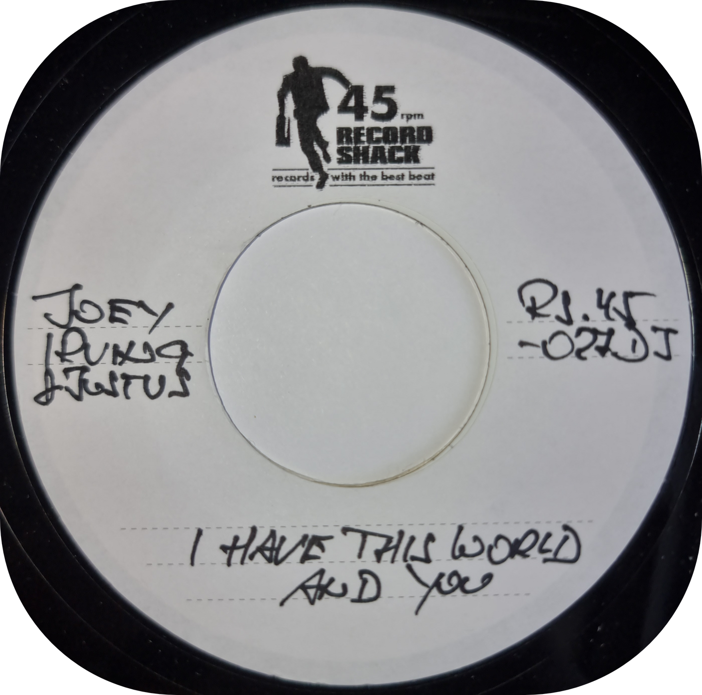 Joey Irving - There's A Man - 45 Record Shack TEST PRESS