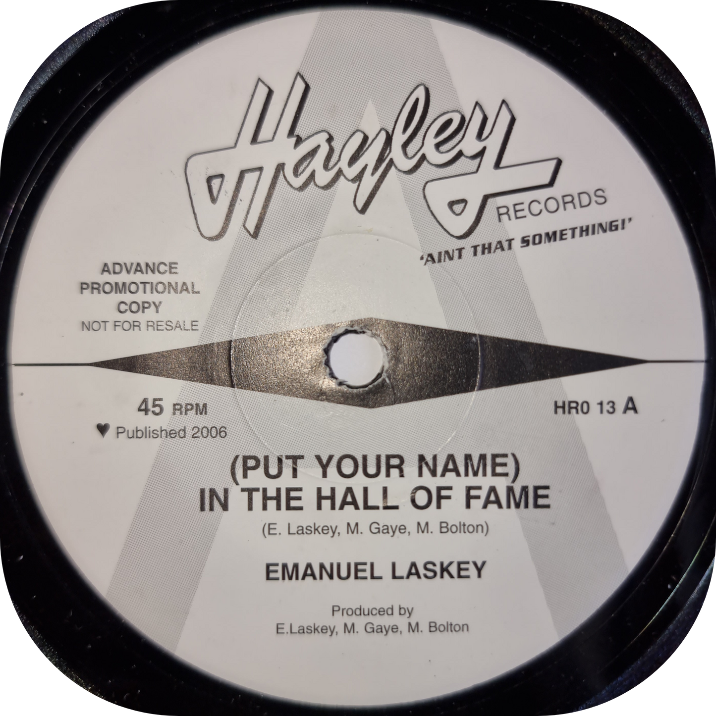 Emanuel Laskey - In The Hall Of Fame - Hayley DEMO